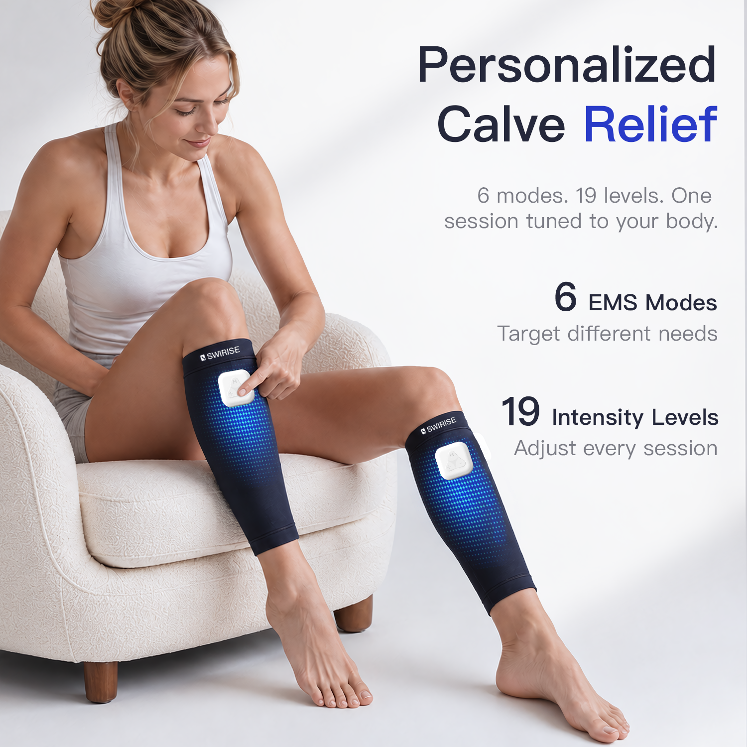 Swirise EMS Soothing Sleeves for Calf