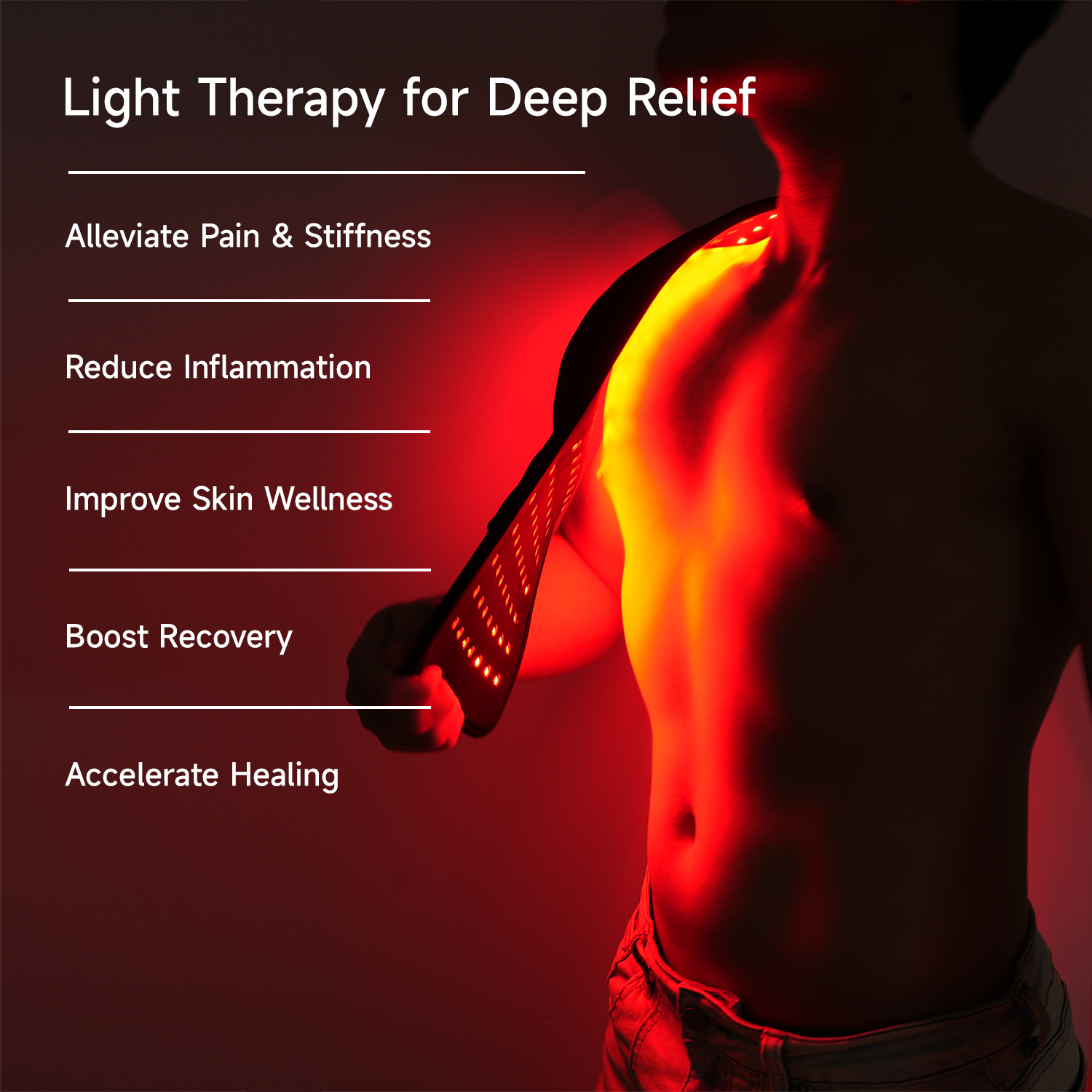 Multifunctional Flex LED Light Therapy Device