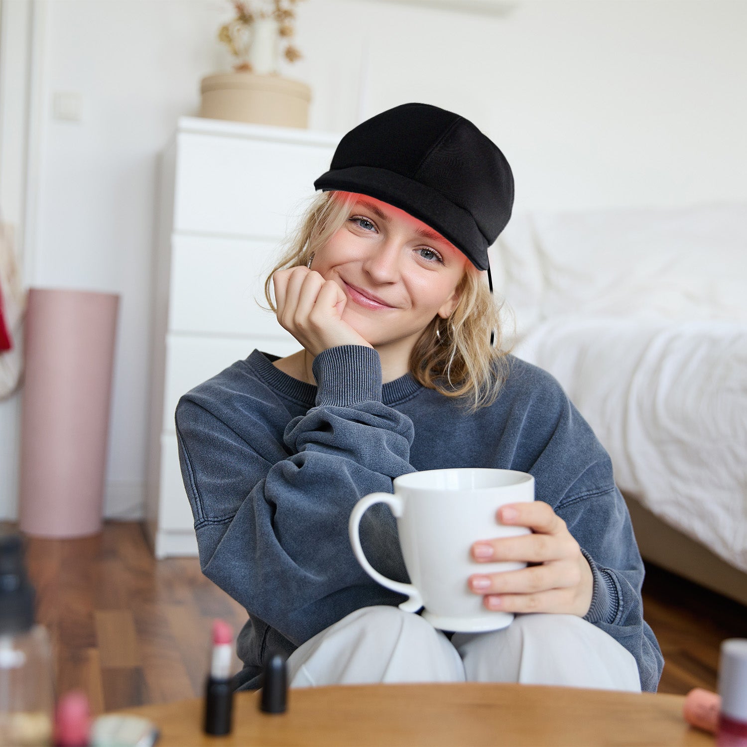 Red and Infrared Light Therapy Cap