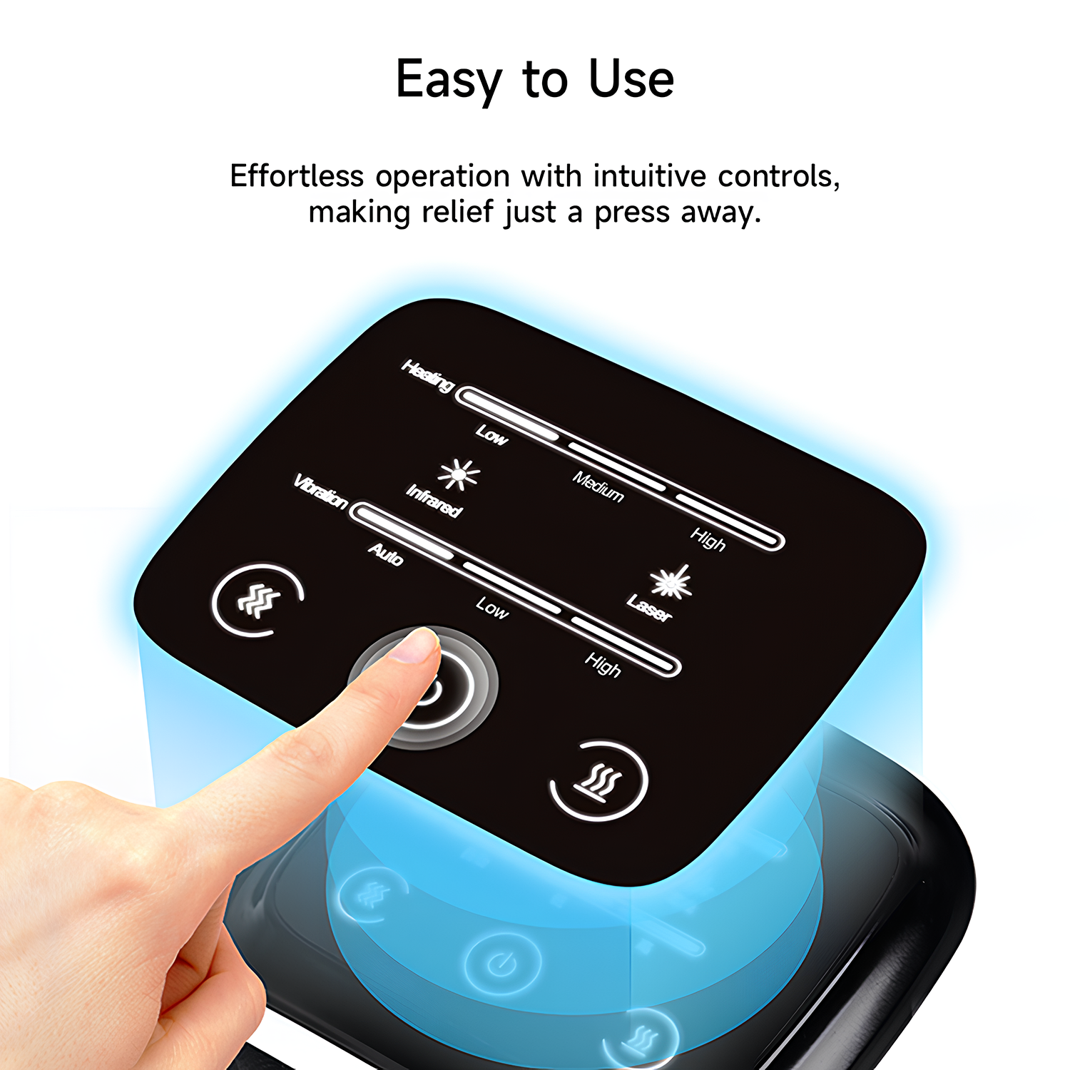 LASER&LED Heating Vibration Massager