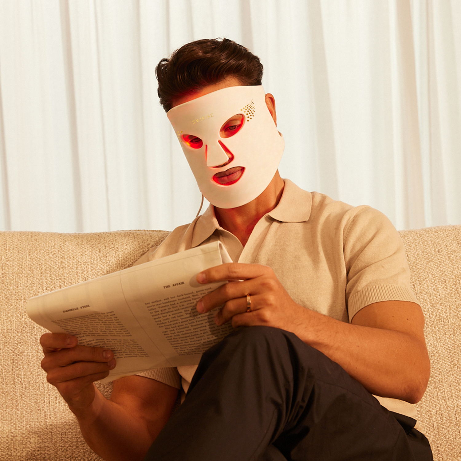 Swirise LED Light Therapy Face Mask