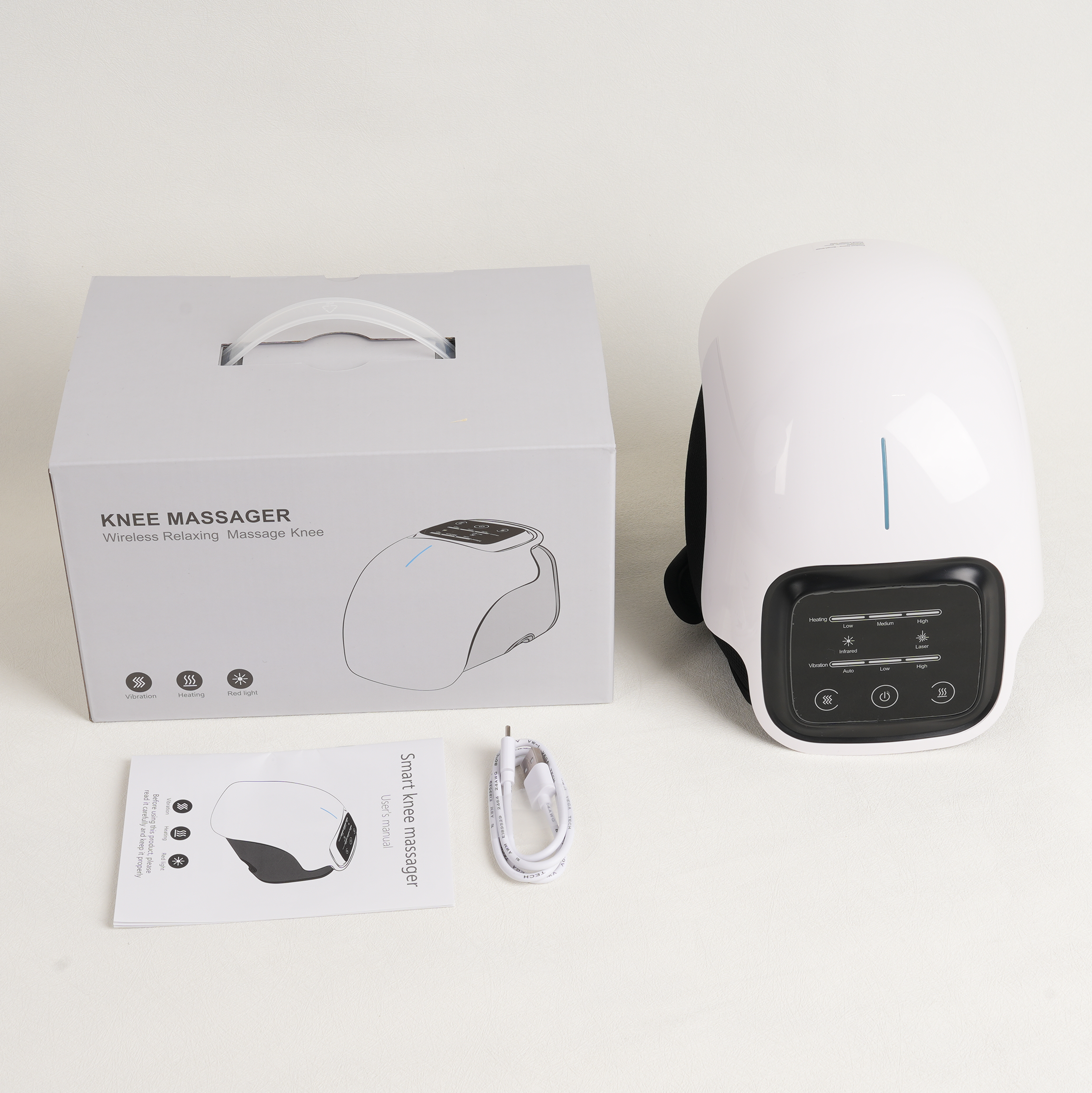 LASER&LED Heating Vibration Massager