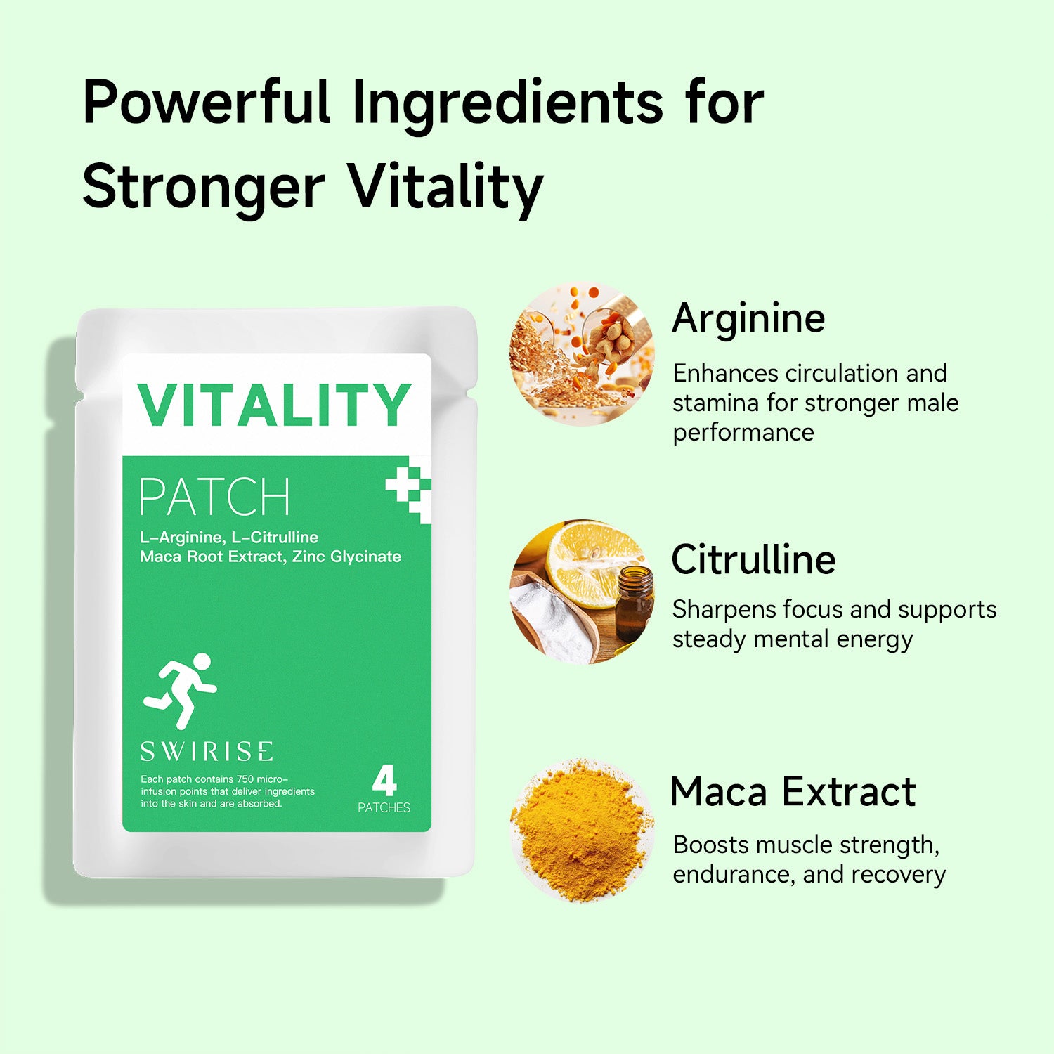 Swirise Vitality+ Micro-Infusion Patch