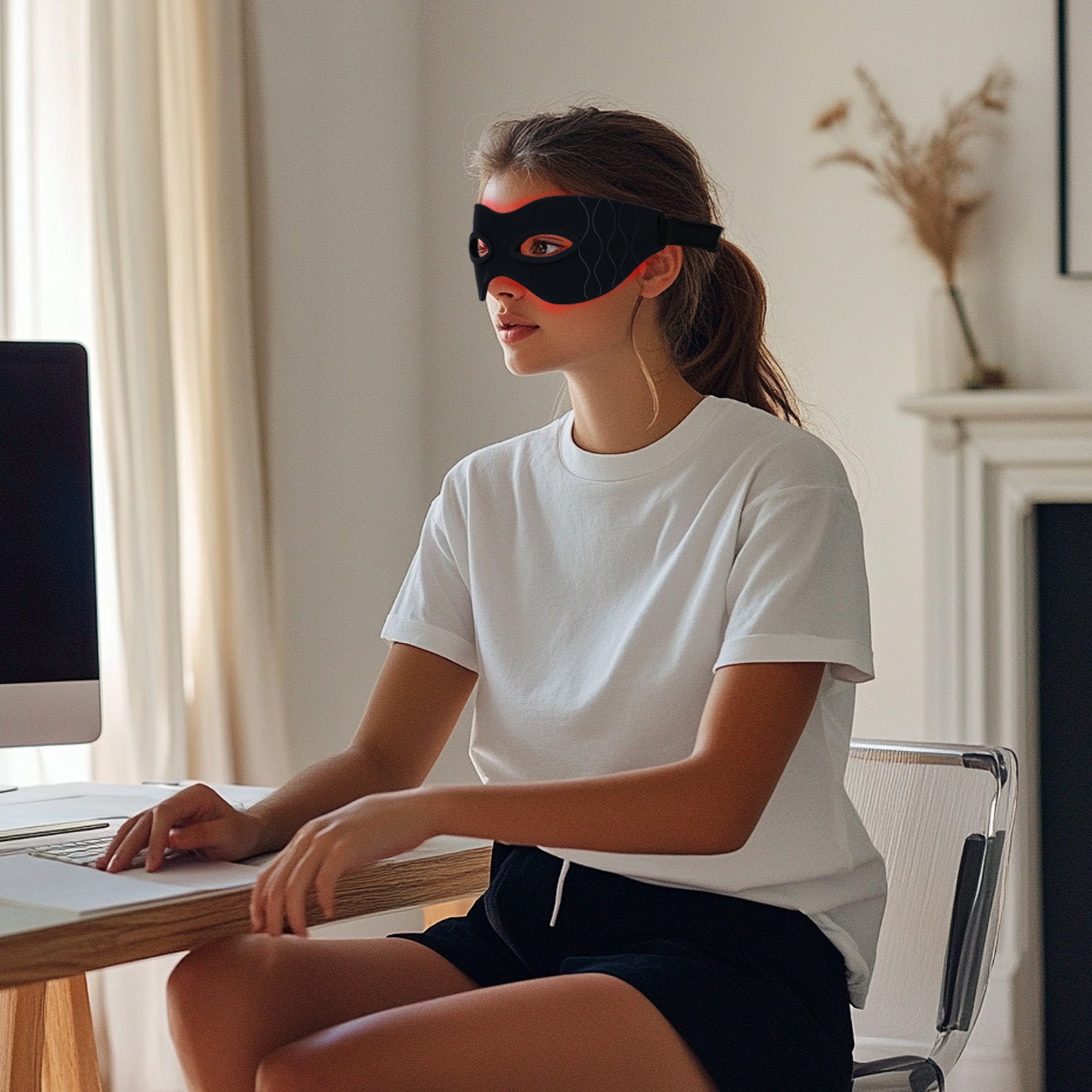 Red Light Therapy Eye Mask