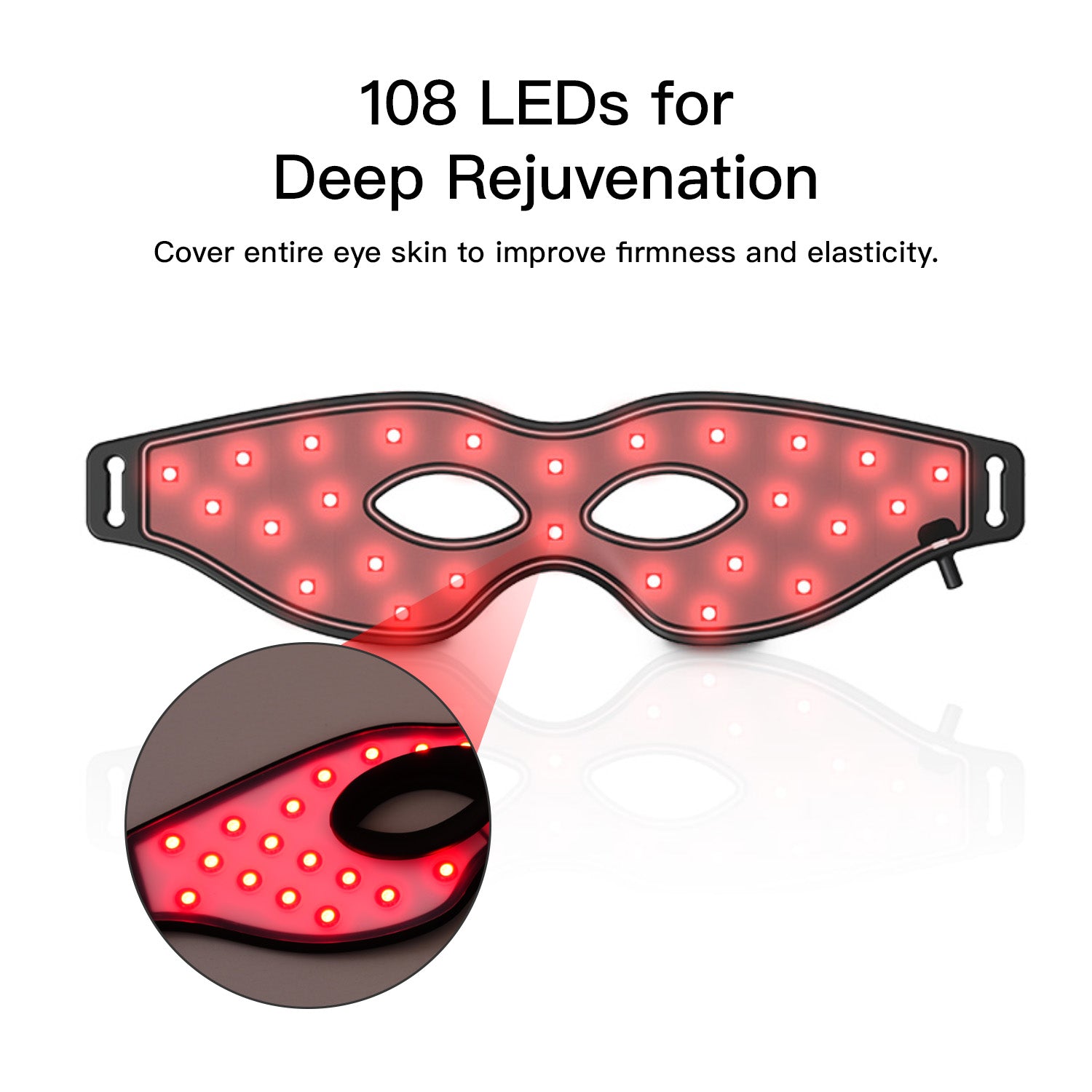 Red Light Therapy Eye Mask