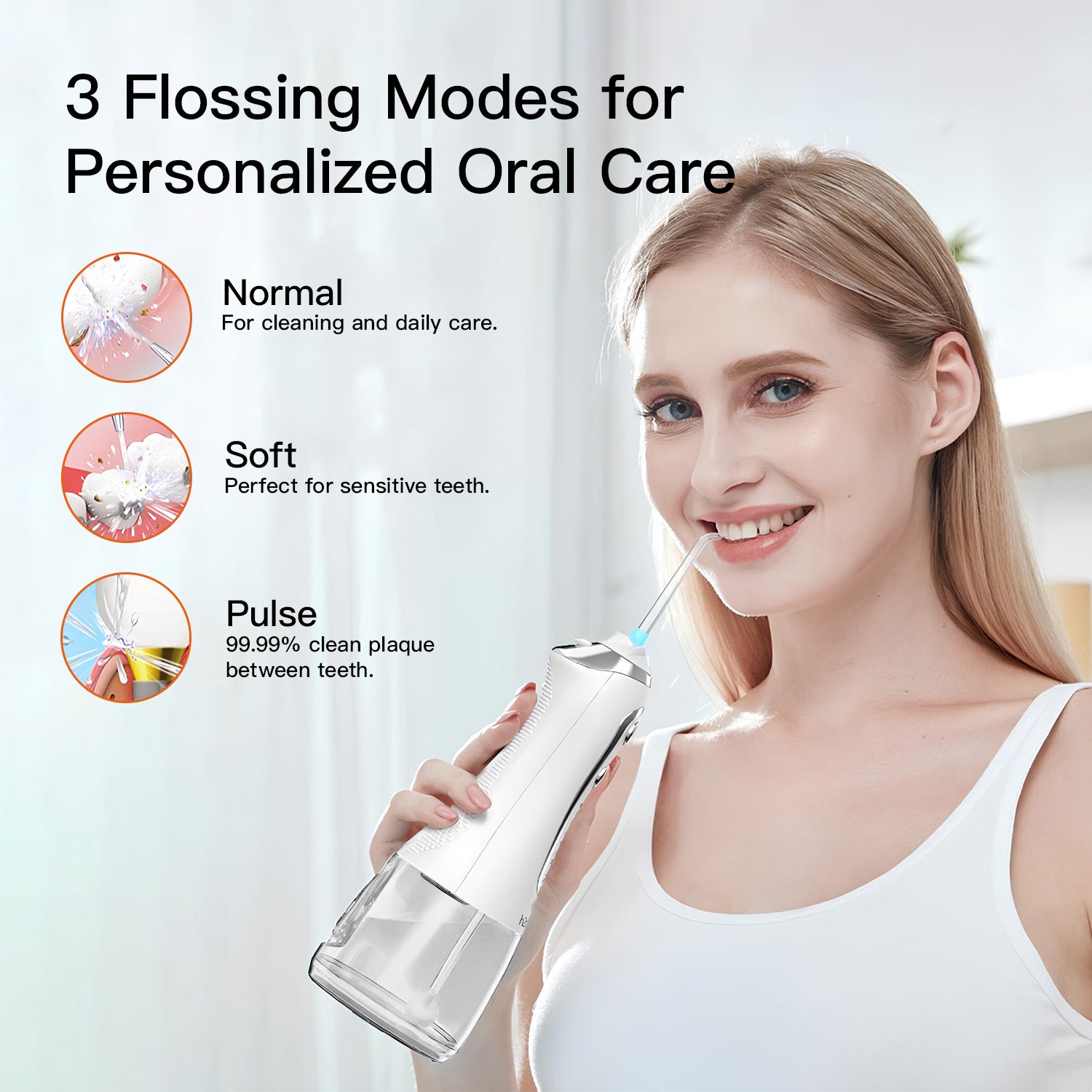 Portable Dental Water Flosser