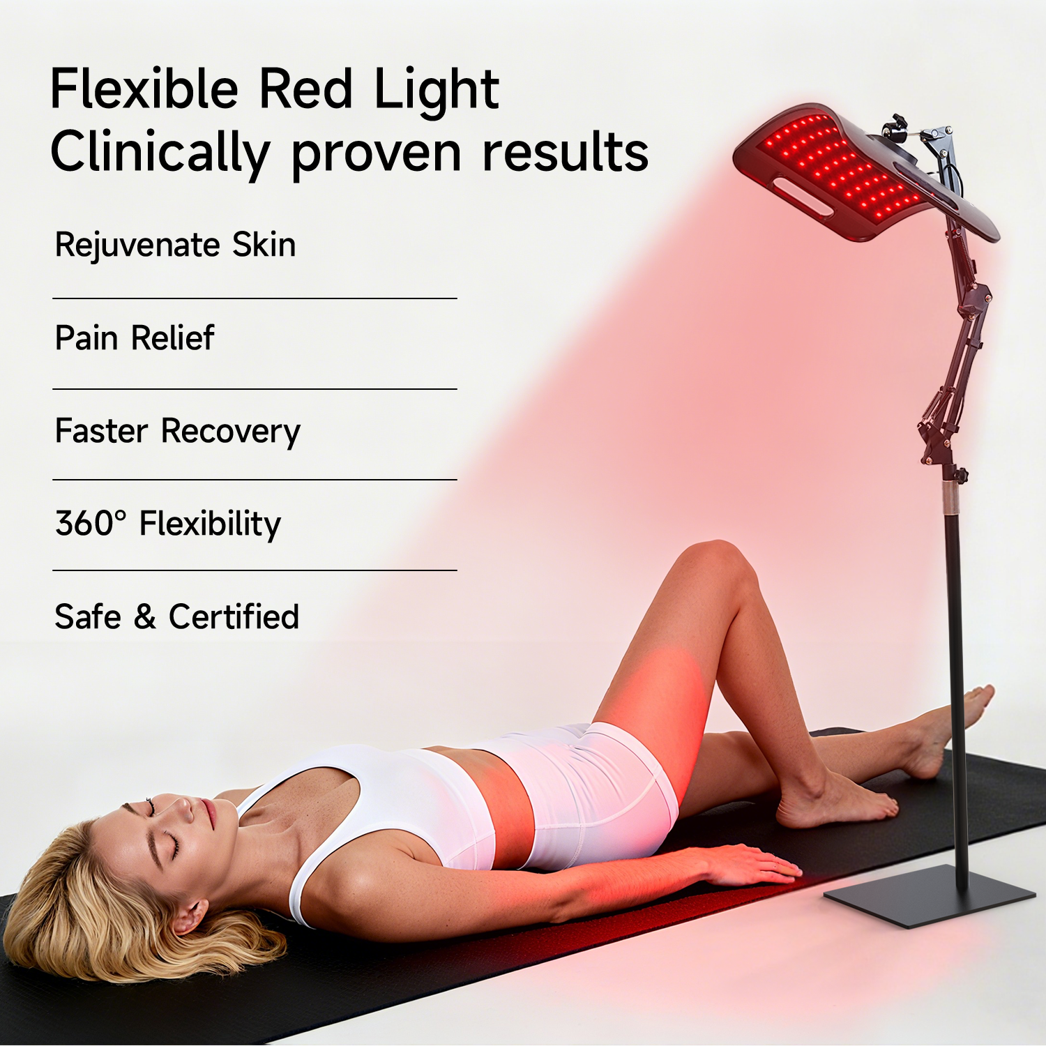 Flexible Red Light Therapy Device