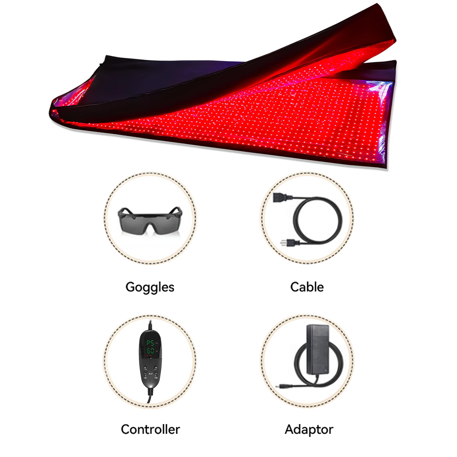 Red and Near-Infrared Light Therapy Bag for Whole Body