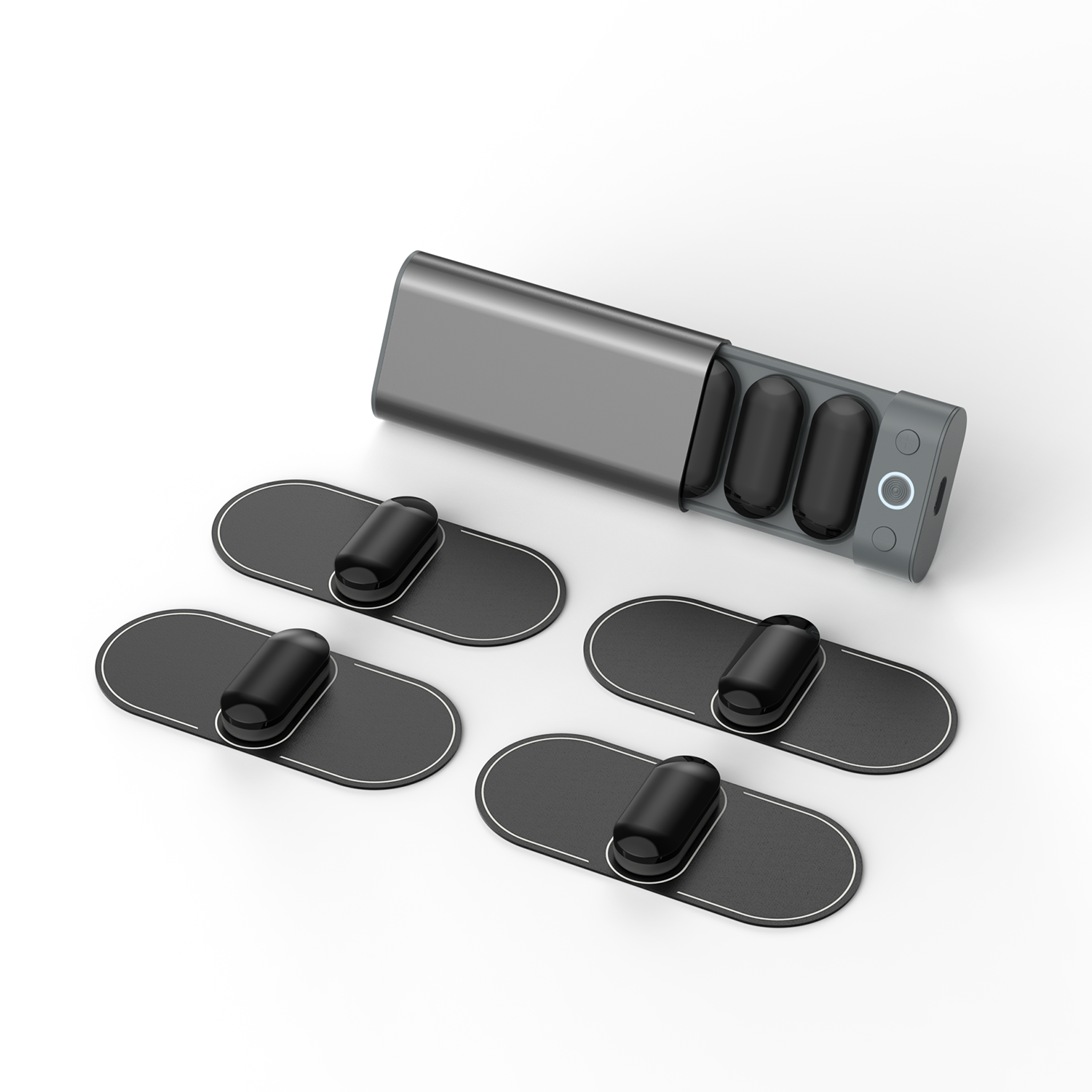 Swirise Wireless 4-Pad EMS Muscle Stimulator – SWIRISE