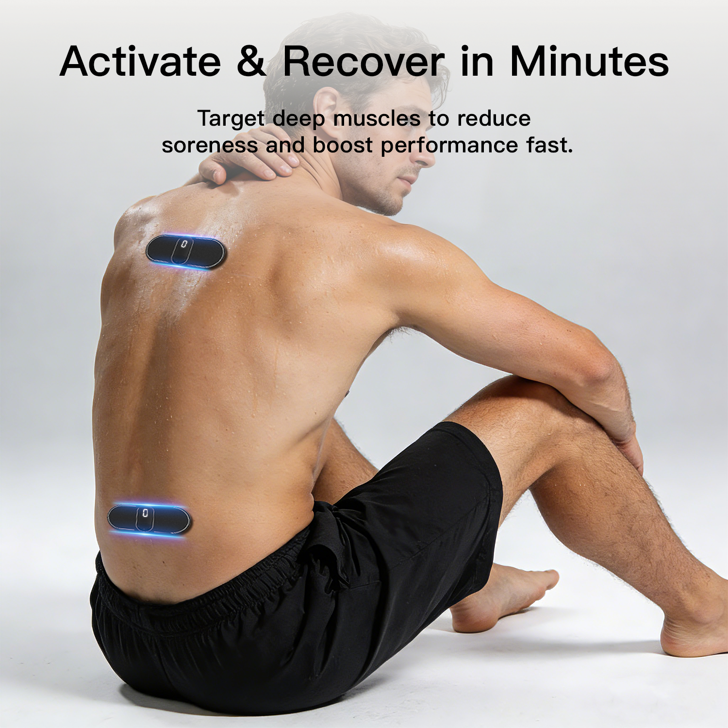 Swirise Wireless 4-Pad EMS Muscle Stimulator