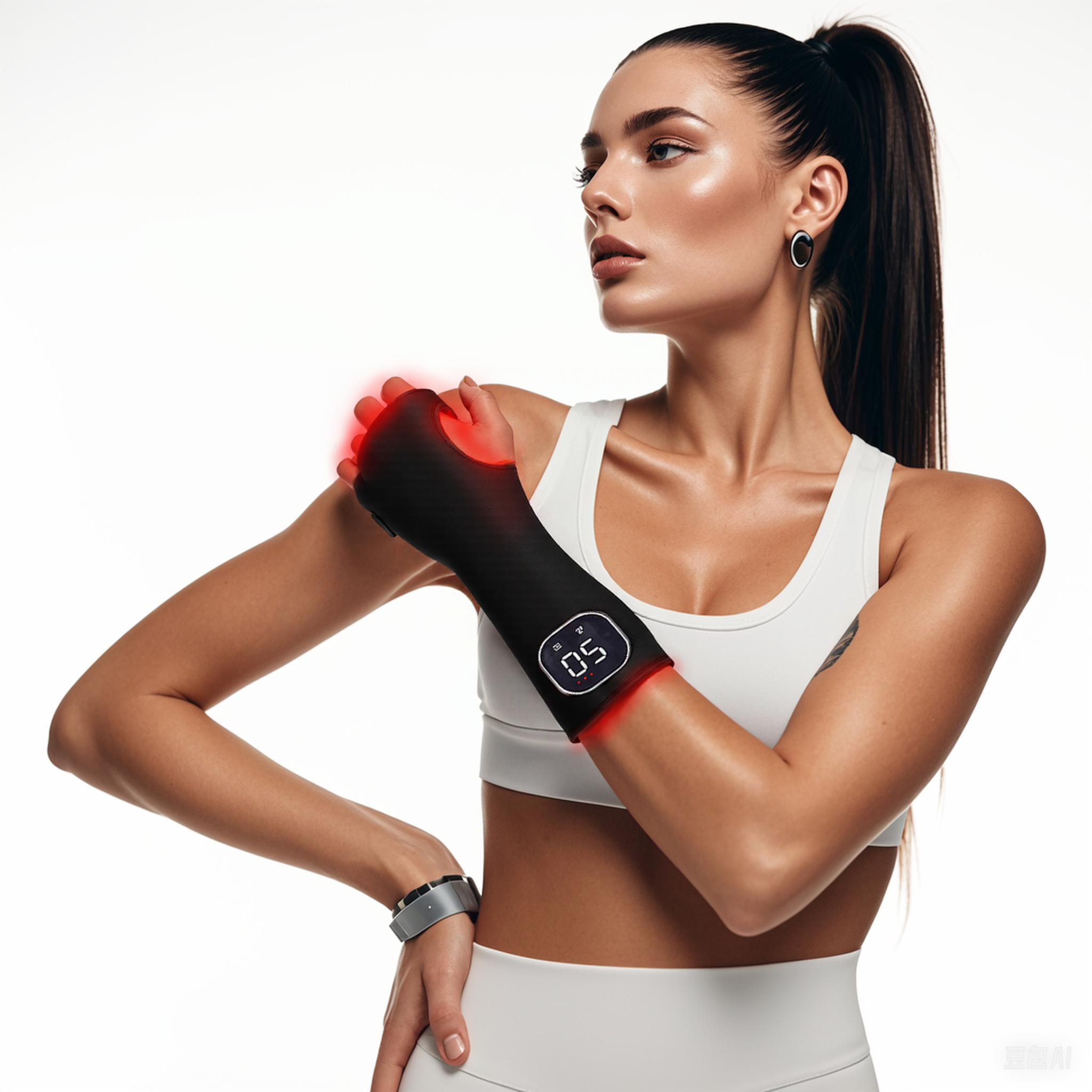 Red and Infrared Light Therapy Device for Arms