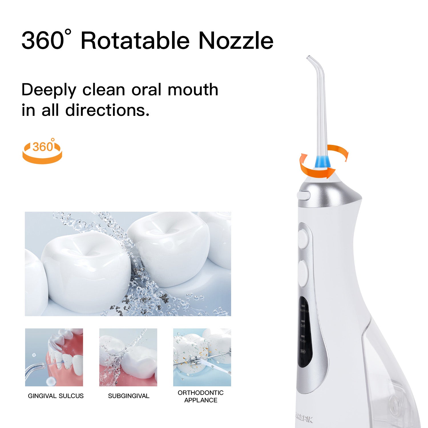 Portable Dental Water Flosser