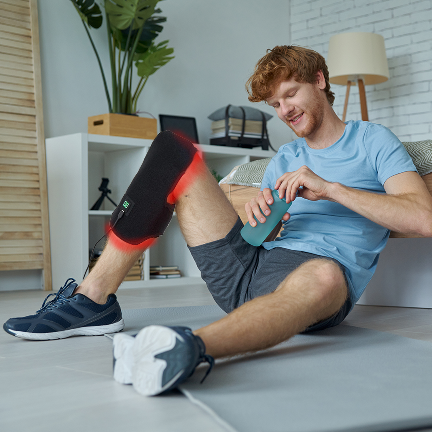 Red and Infrared Light Therapy Device for Knee