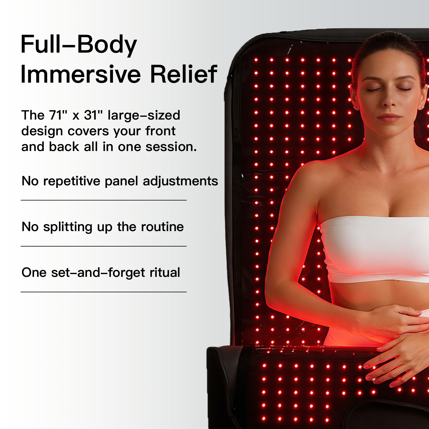 Swirise Red and Near-Infrared Light Therapy Bag Pro