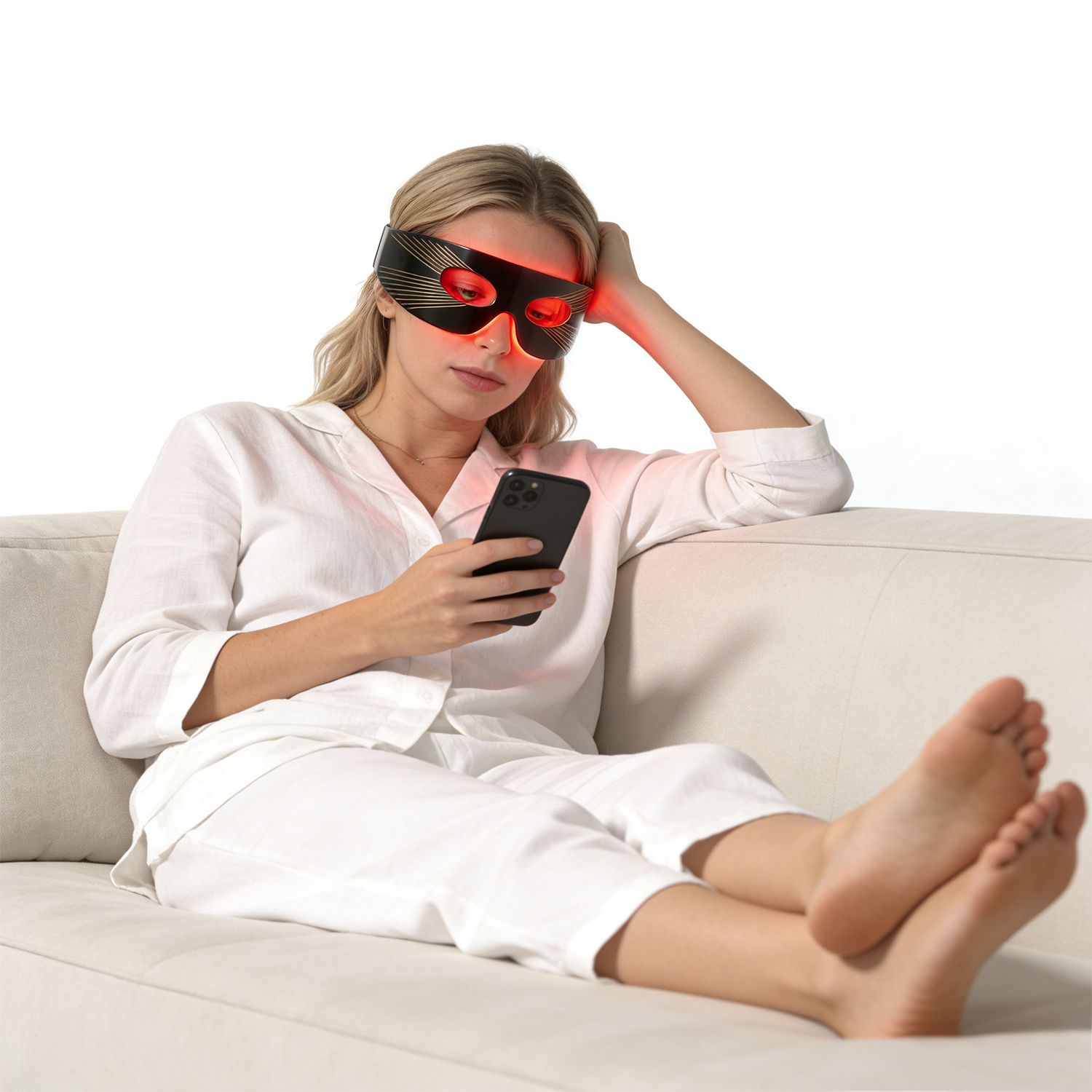 Swirise Red Light Therapy Eye Mask