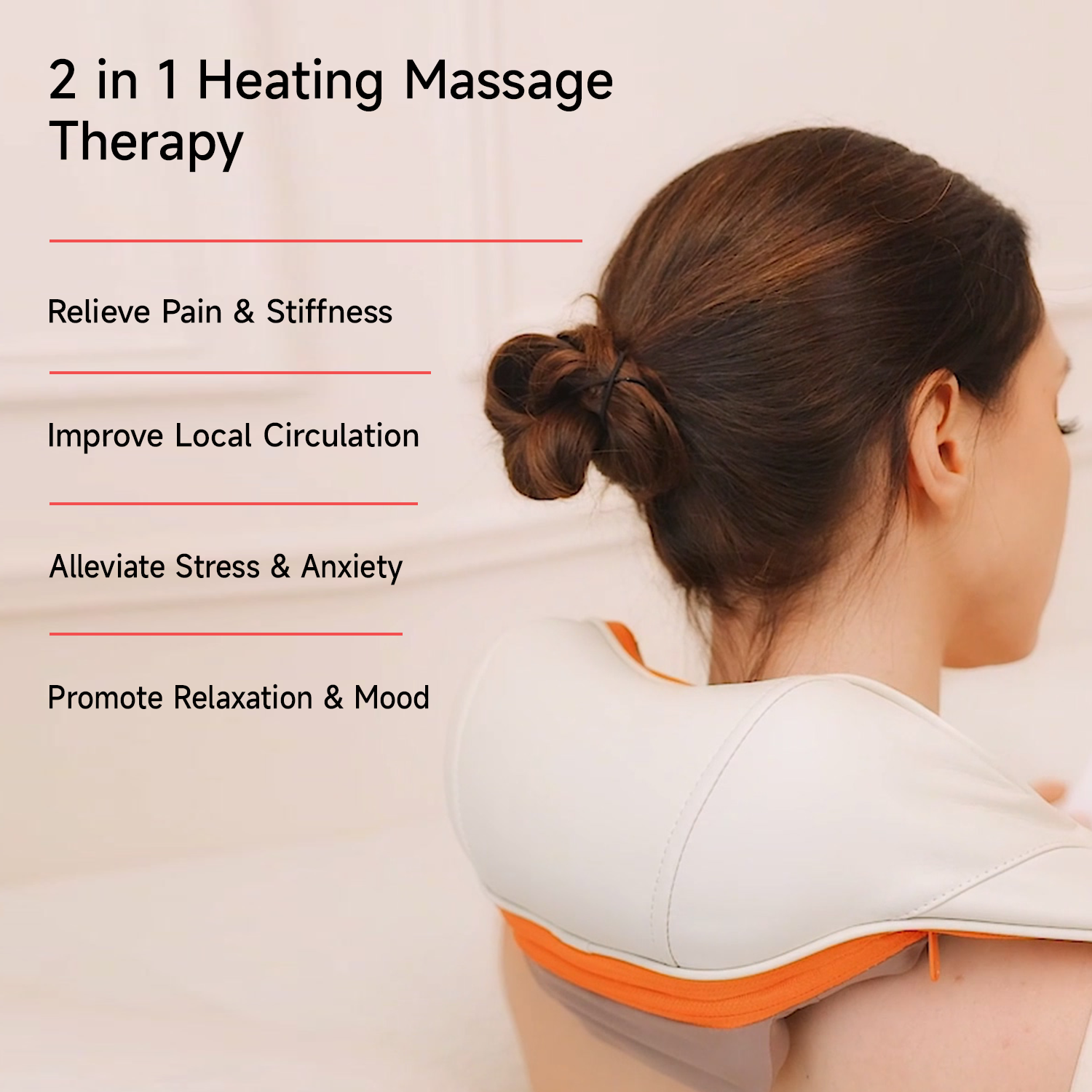 Massager for Shoulder and Neck with Heat