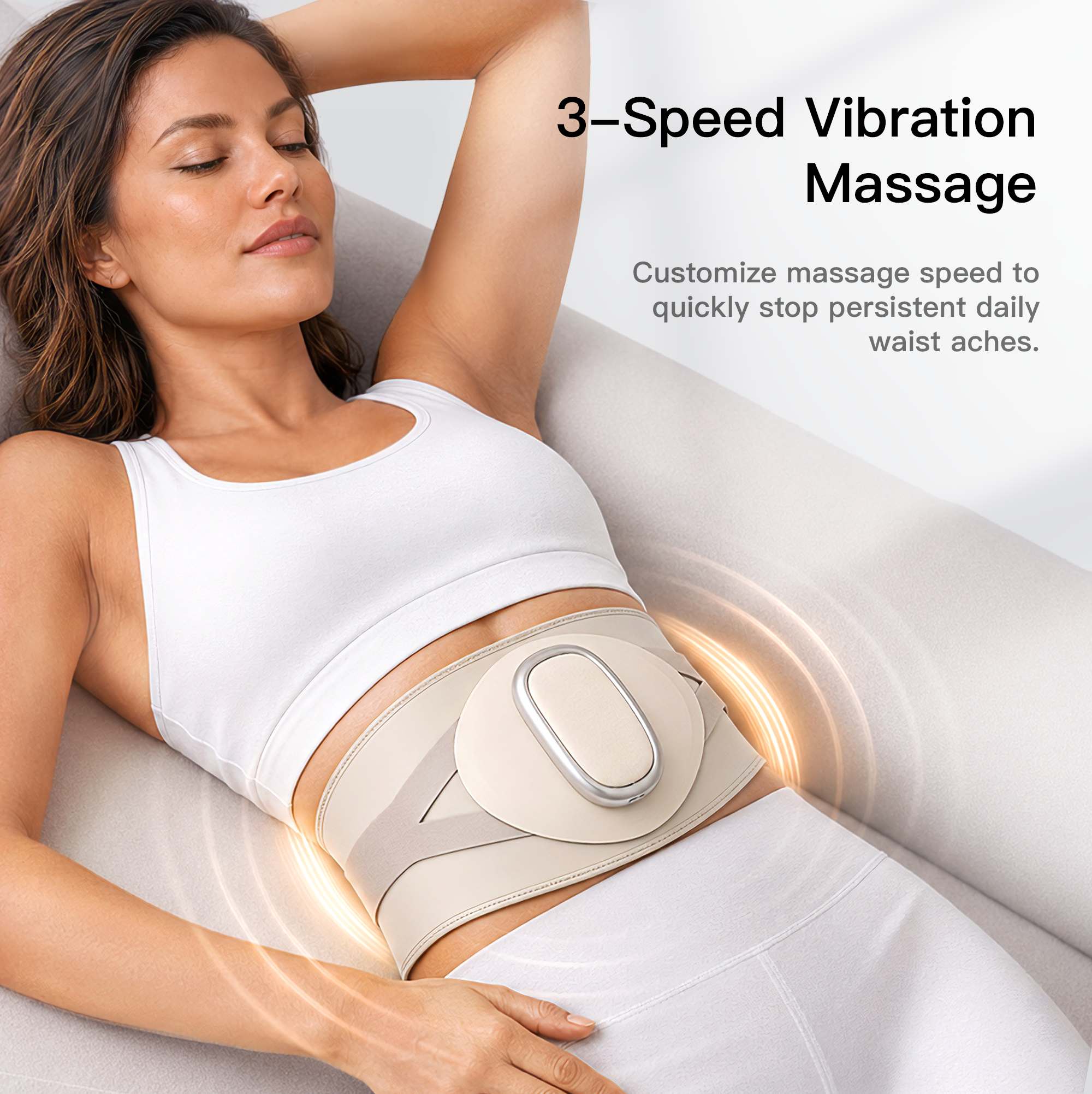 Swirise AeroHeat Compression Waist Massager