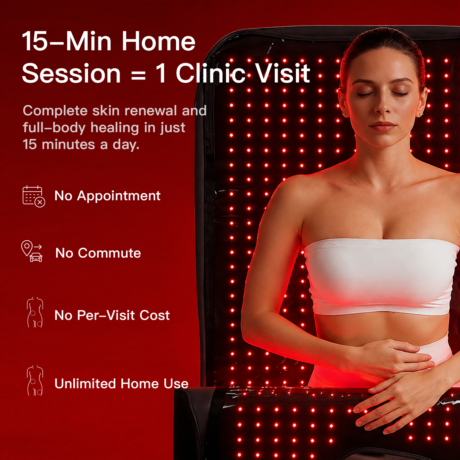 Swirise Red and Near-Infrared Light Therapy Bag Pro