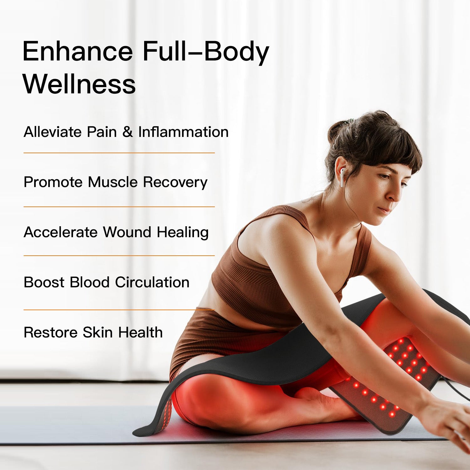 Red and Infrared Light Therapy Mat