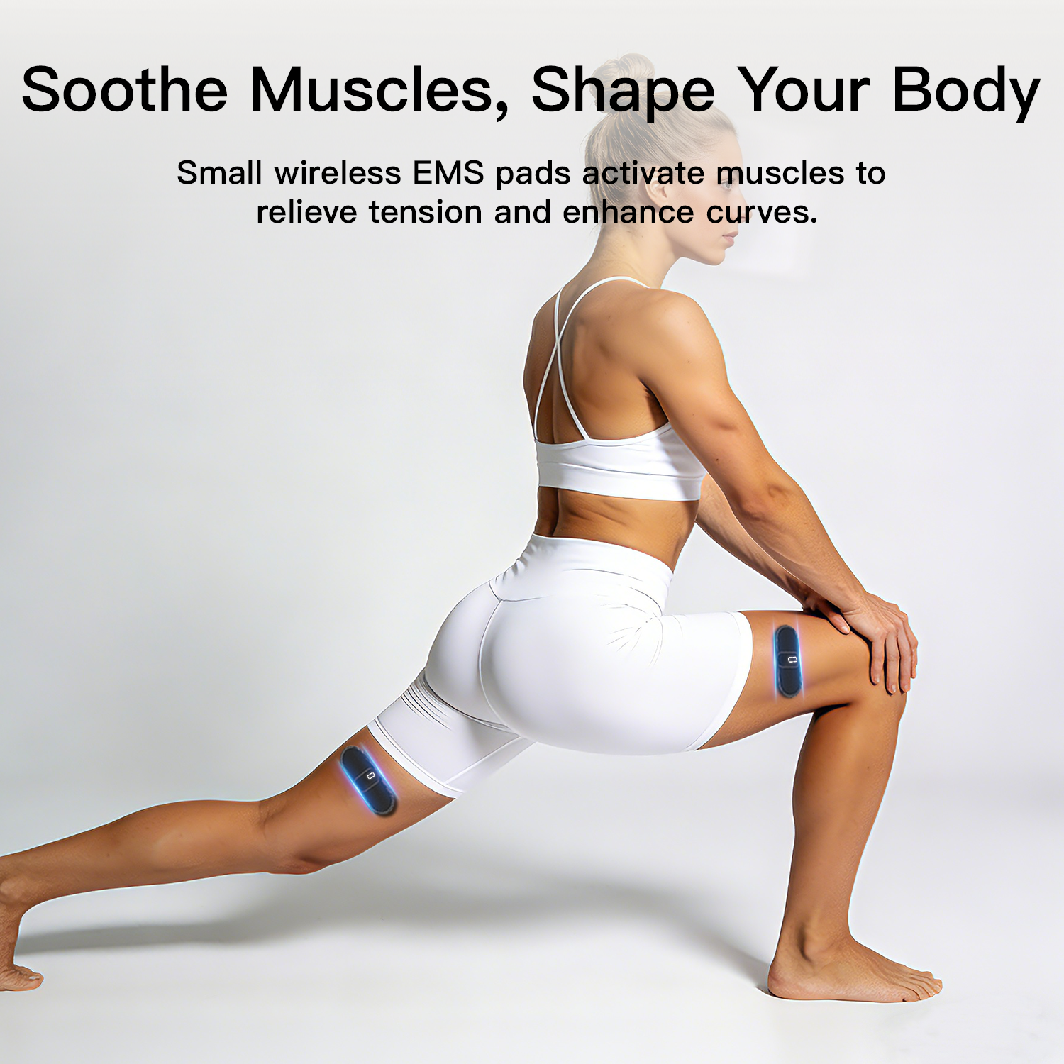 Swirise Wireless 4-Pad EMS Muscle Stimulator