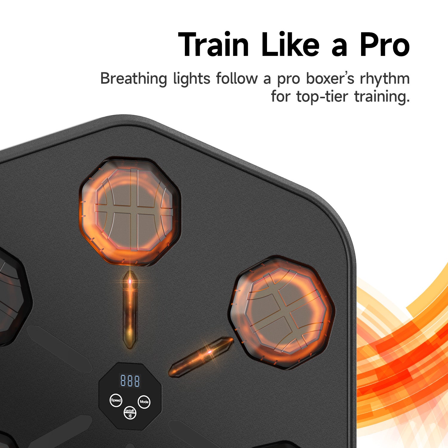 Swirise Music Boxing Machine with Boxing Gloves