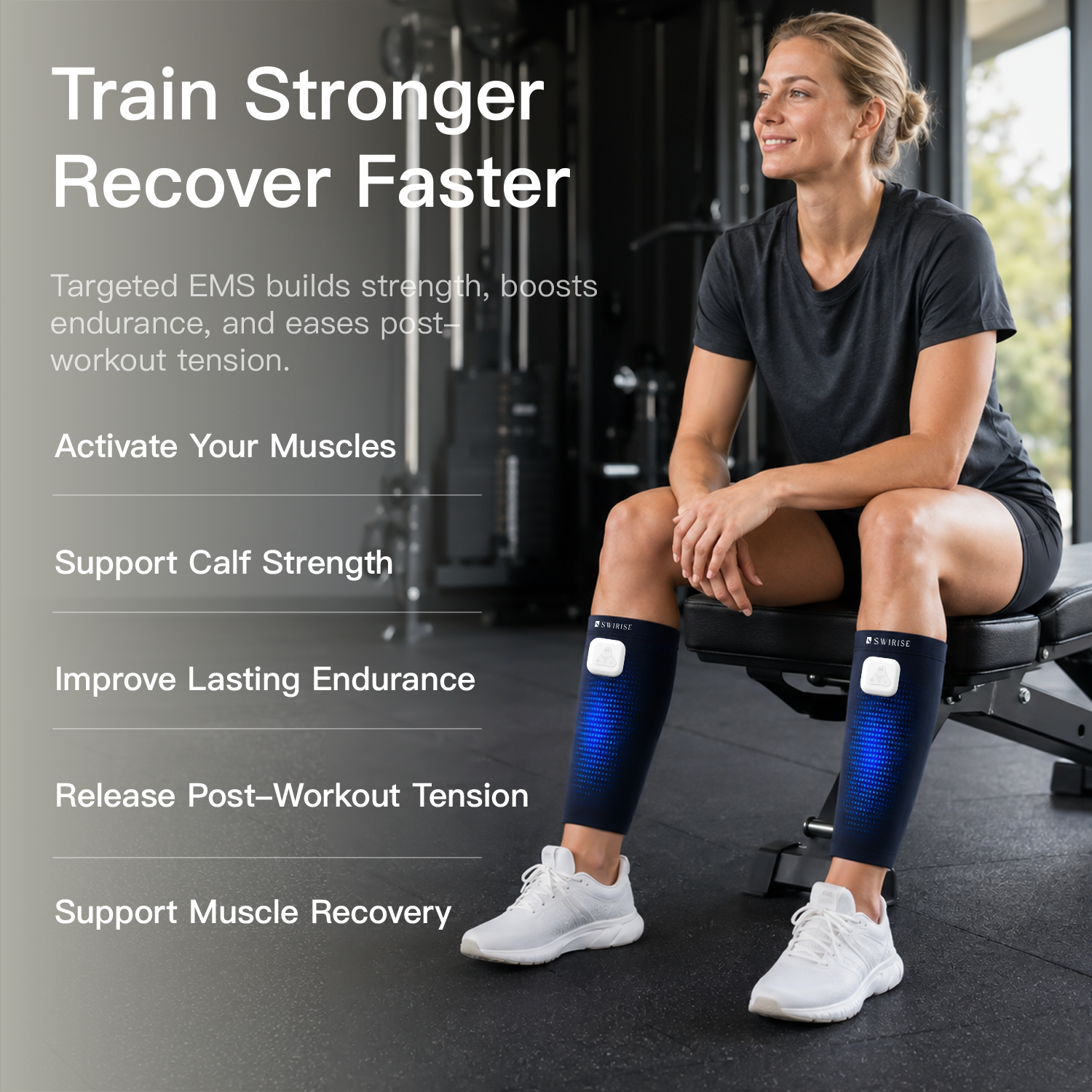 Swirise EMS Soothing Sleeves for Calf
