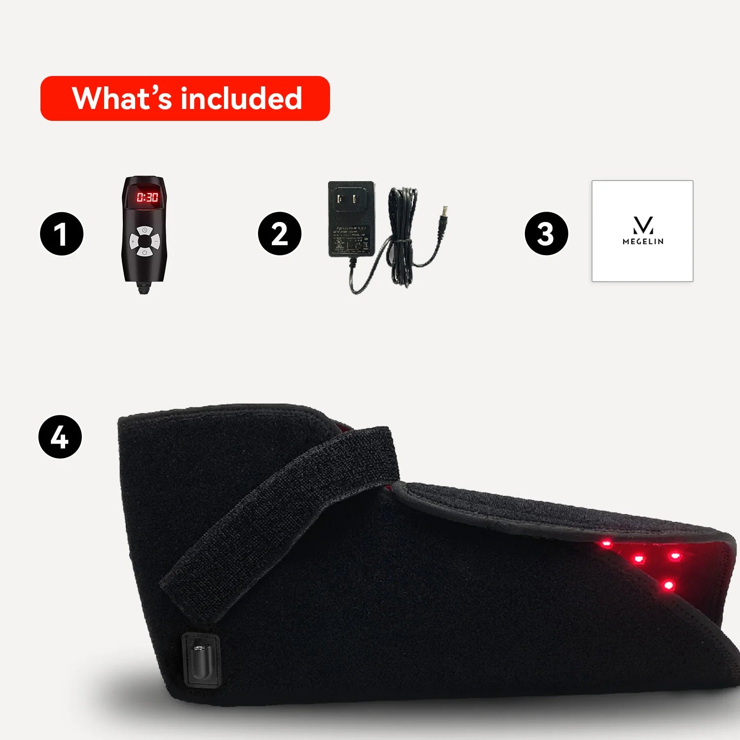 Swirise LED Feet Belt