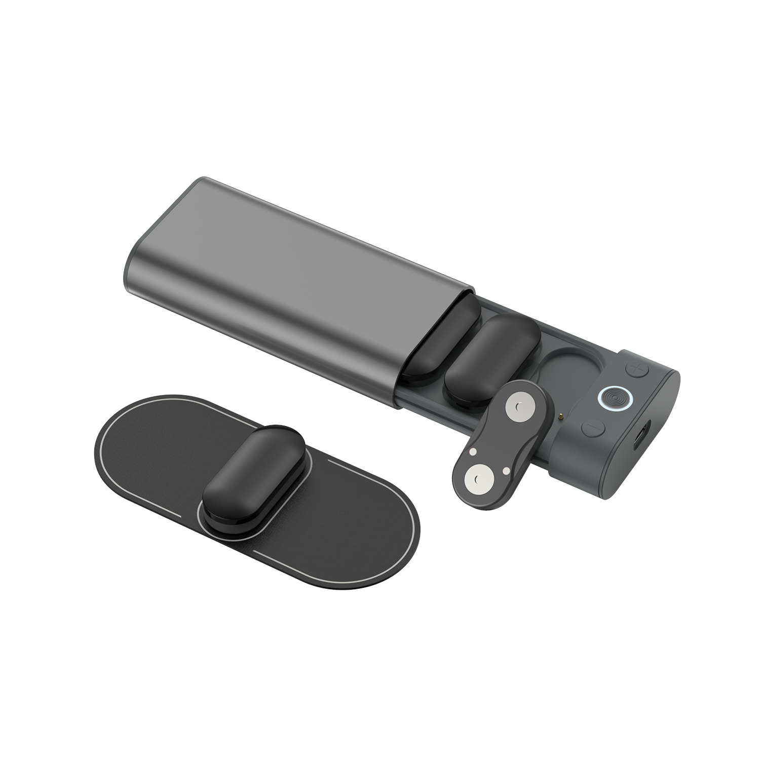 Swirise Wireless 4-Pad EMS Muscle Stimulator