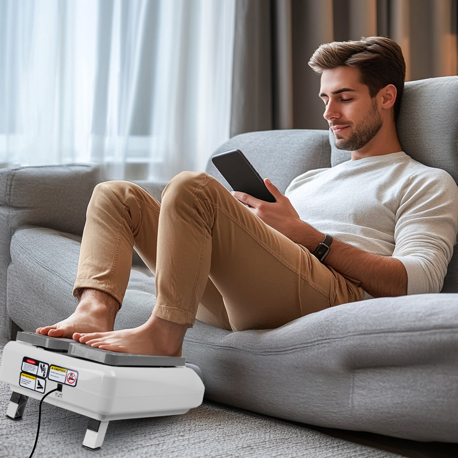 Electric Magnetic Massage Foot Exerciser