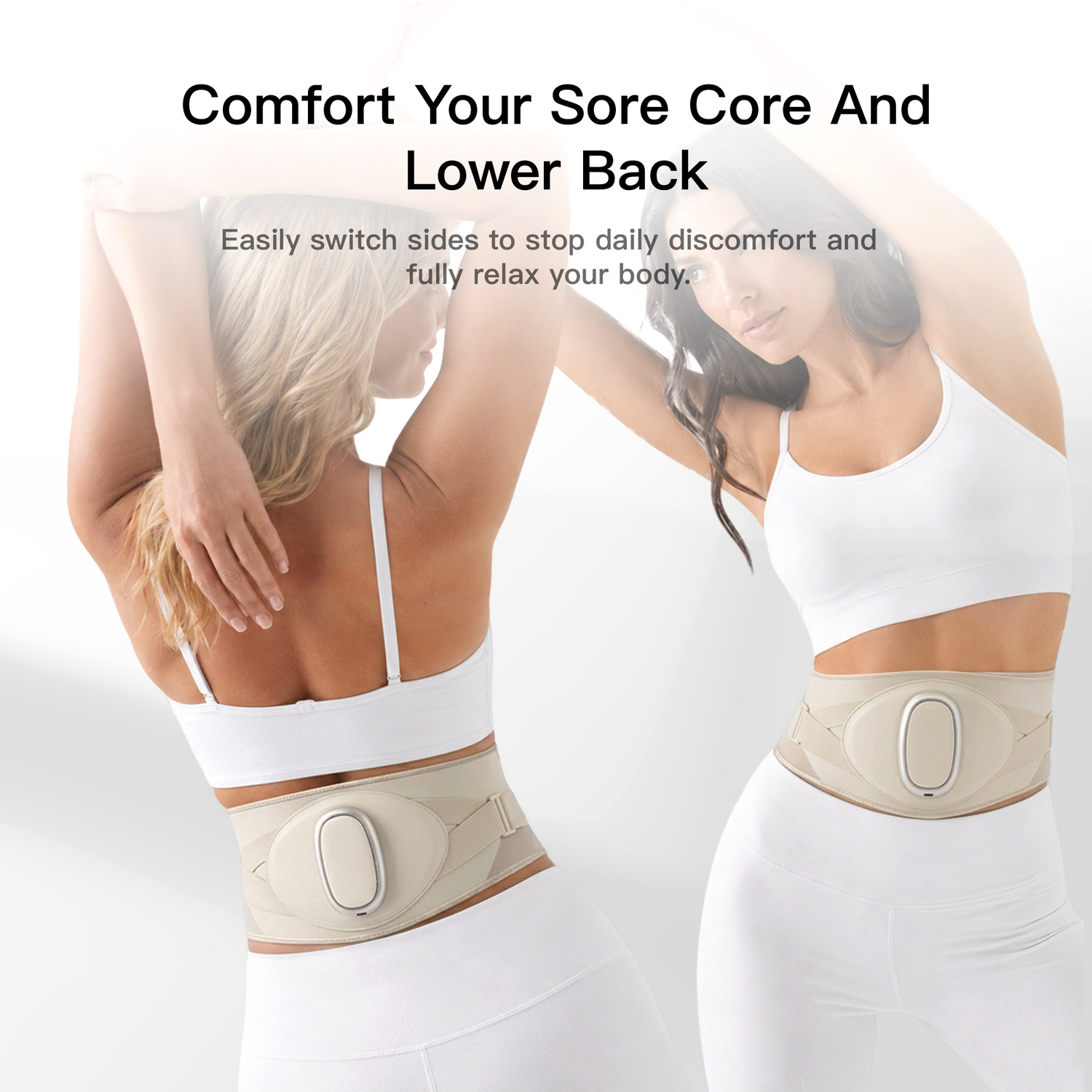 Swirise AeroHeat Compression Waist Massager