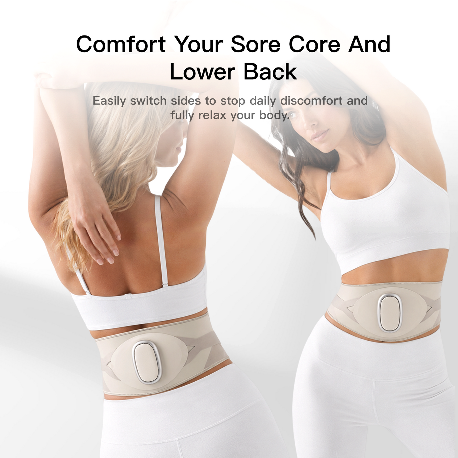 Swirise AeroHeat Compression Waist Massager