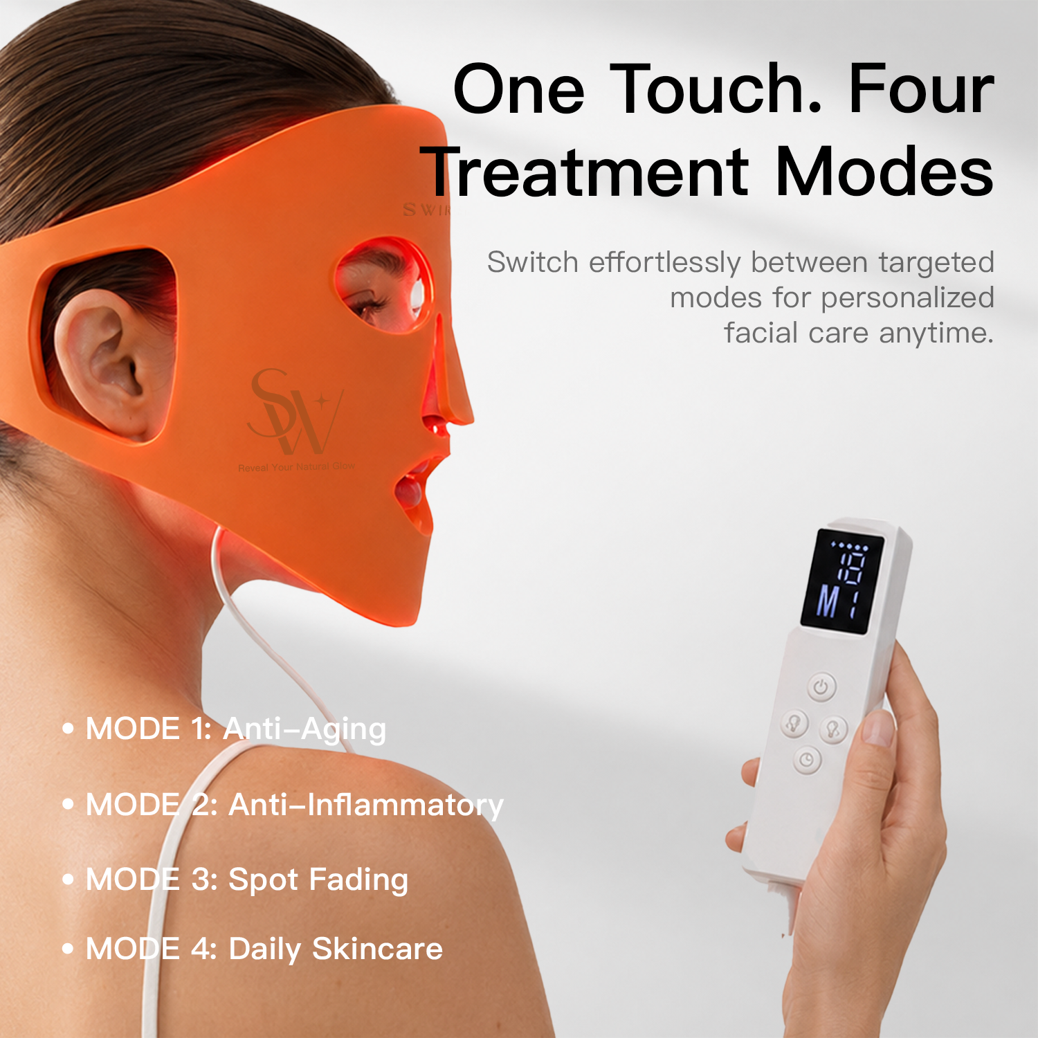 Swirise Laser &amp; LED Light Therapy Mask