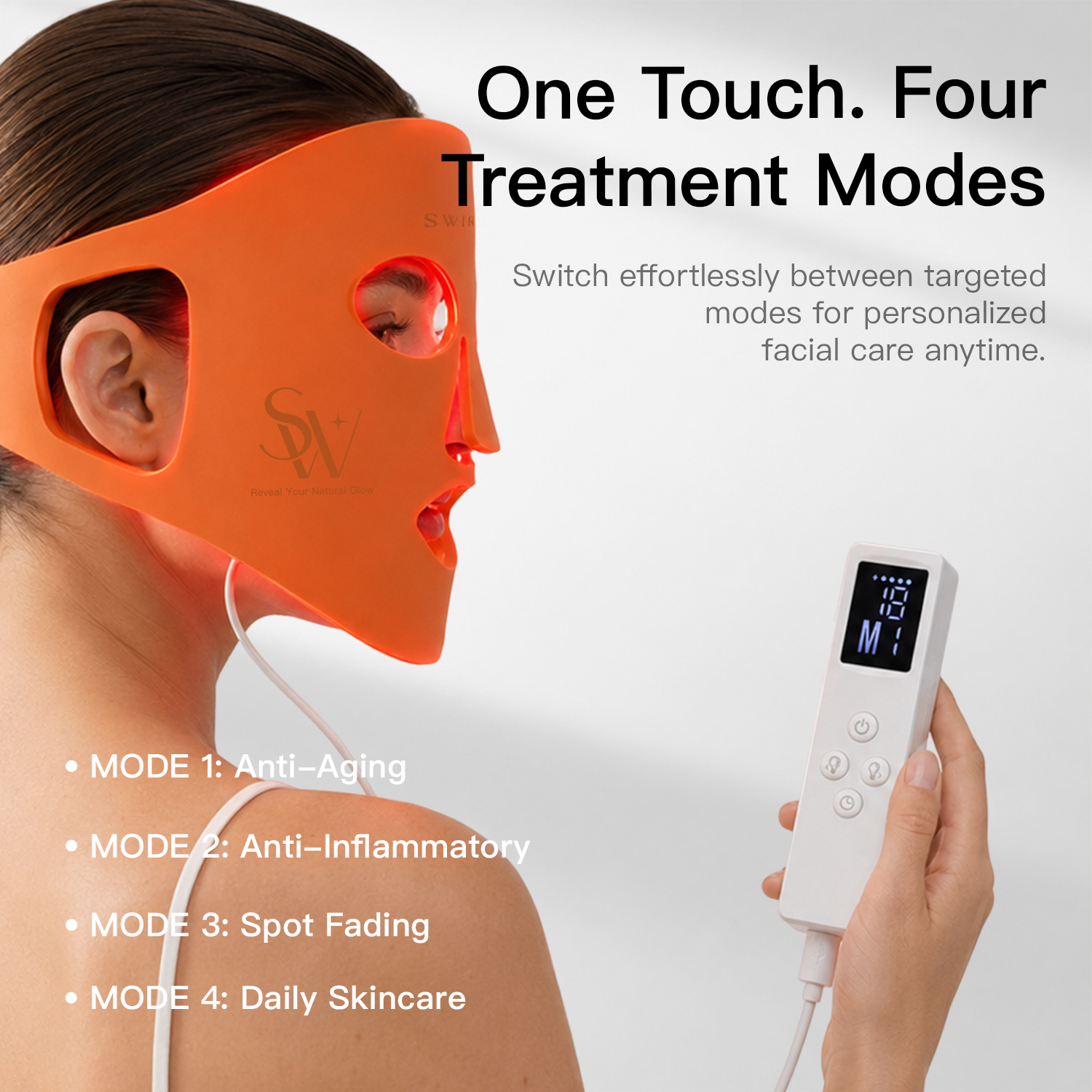 Swirise Laser &amp; LED Light Therapy Mask