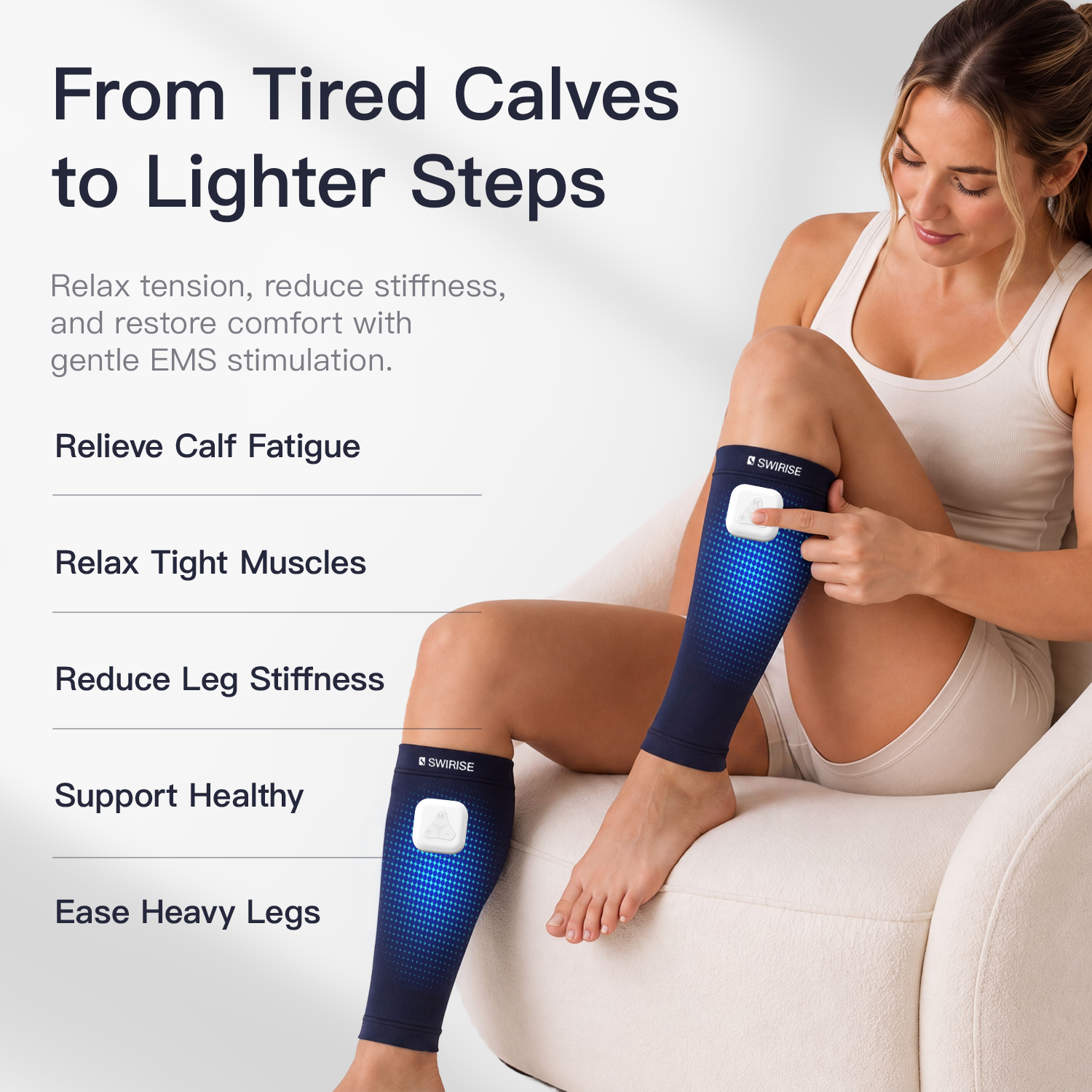 Swirise EMS Soothing Sleeves for Calf