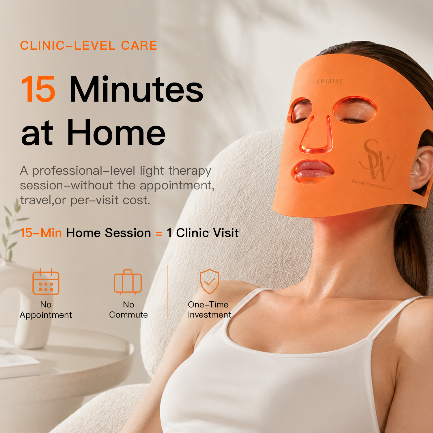 Swirise Laser &amp; LED Light Therapy Mask