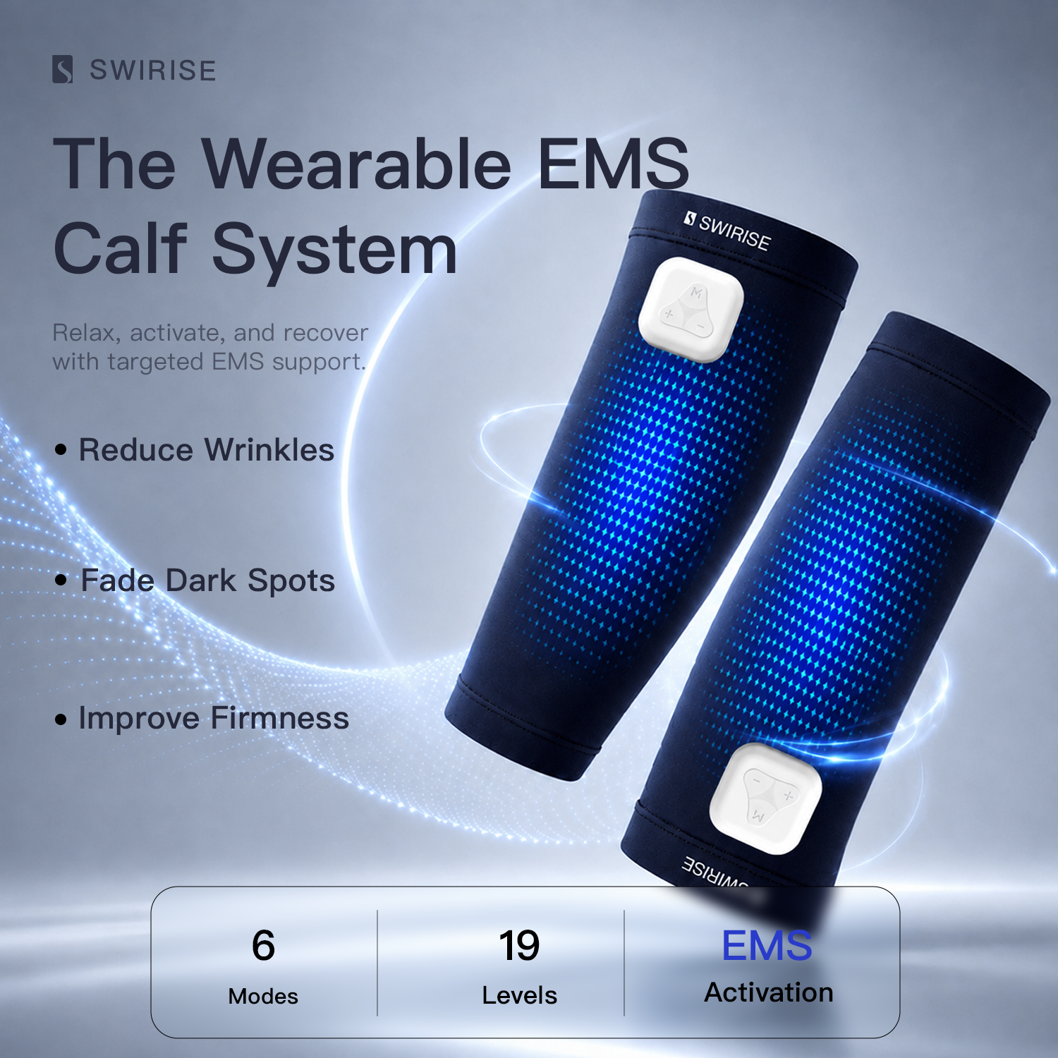 Swirise EMS Soothing Sleeves for Calf