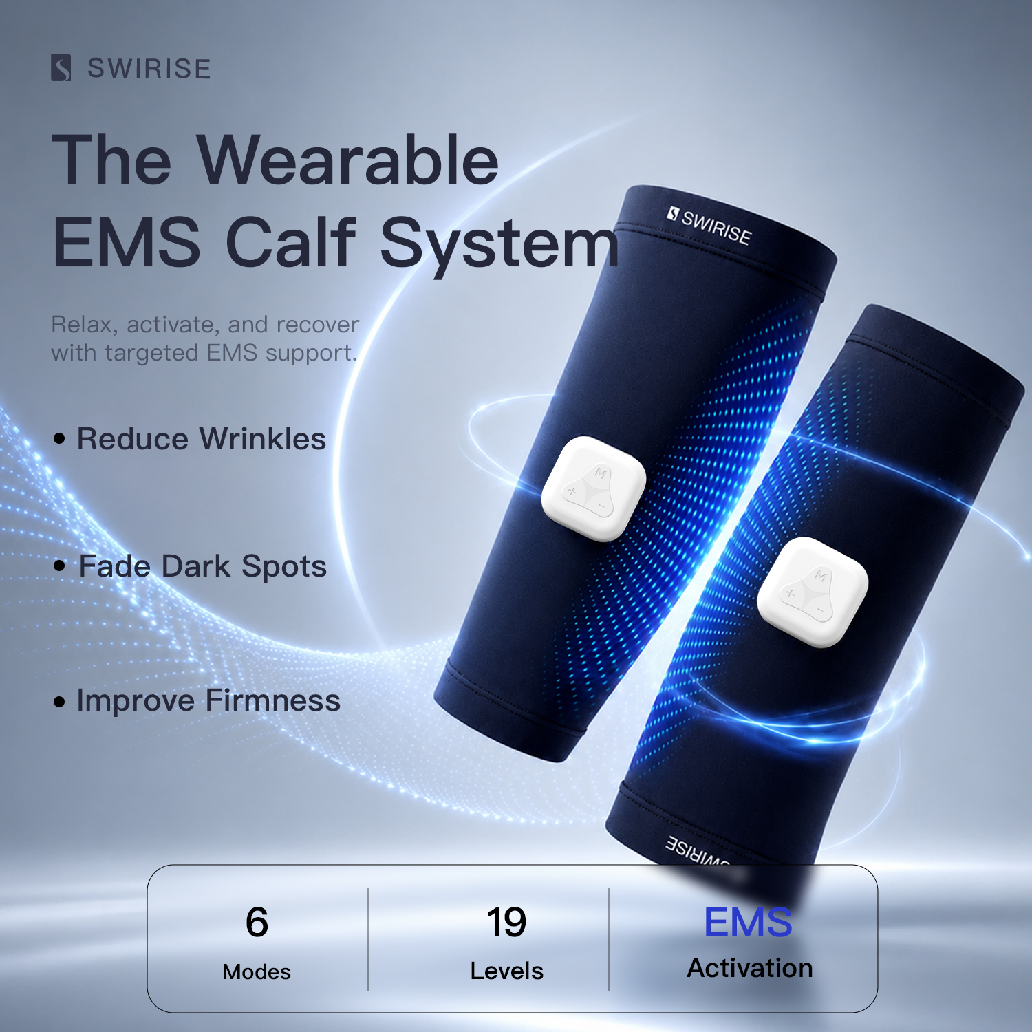Swirise EMS Soothing Sleeves for Calf