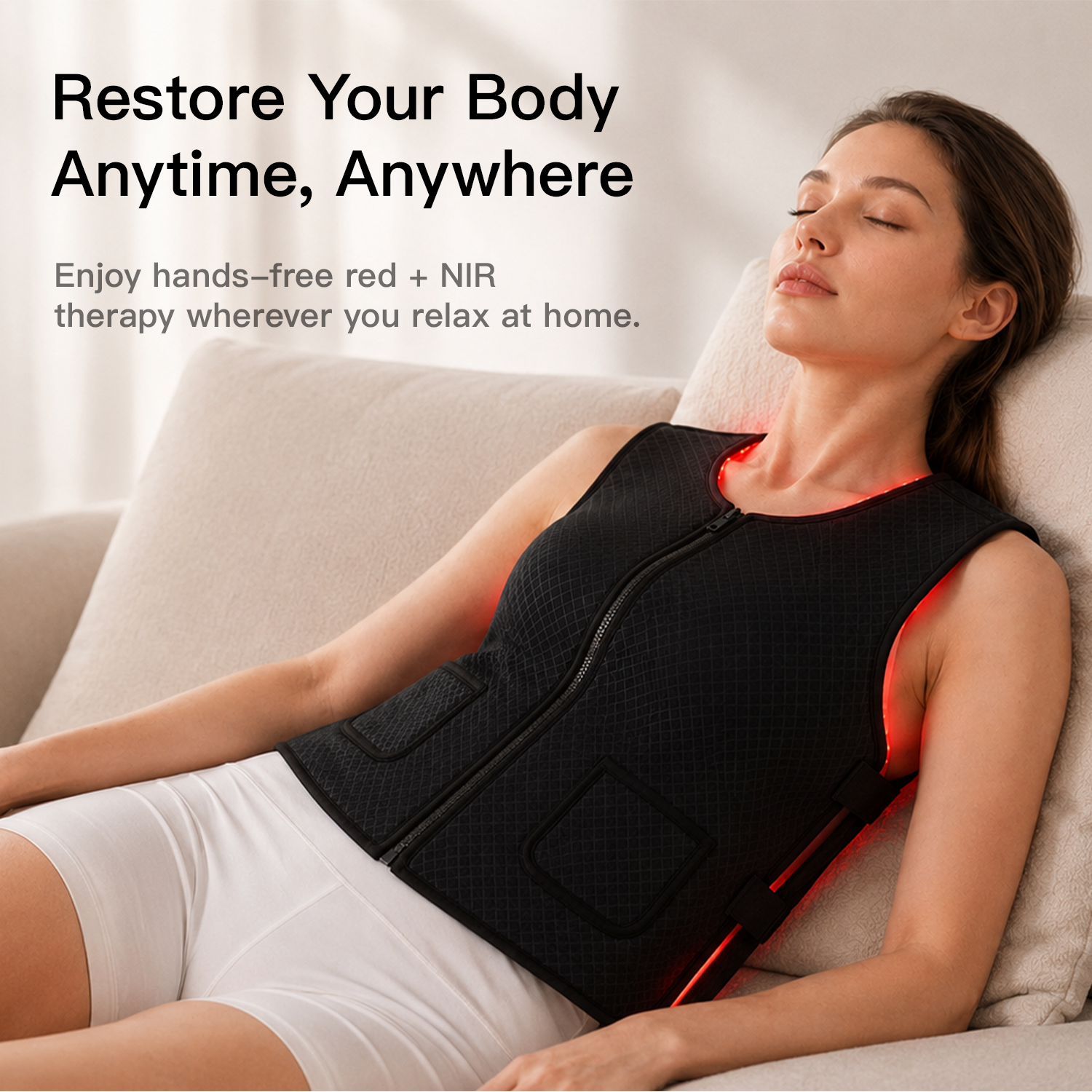 Swirise Red Light Therapy Vest