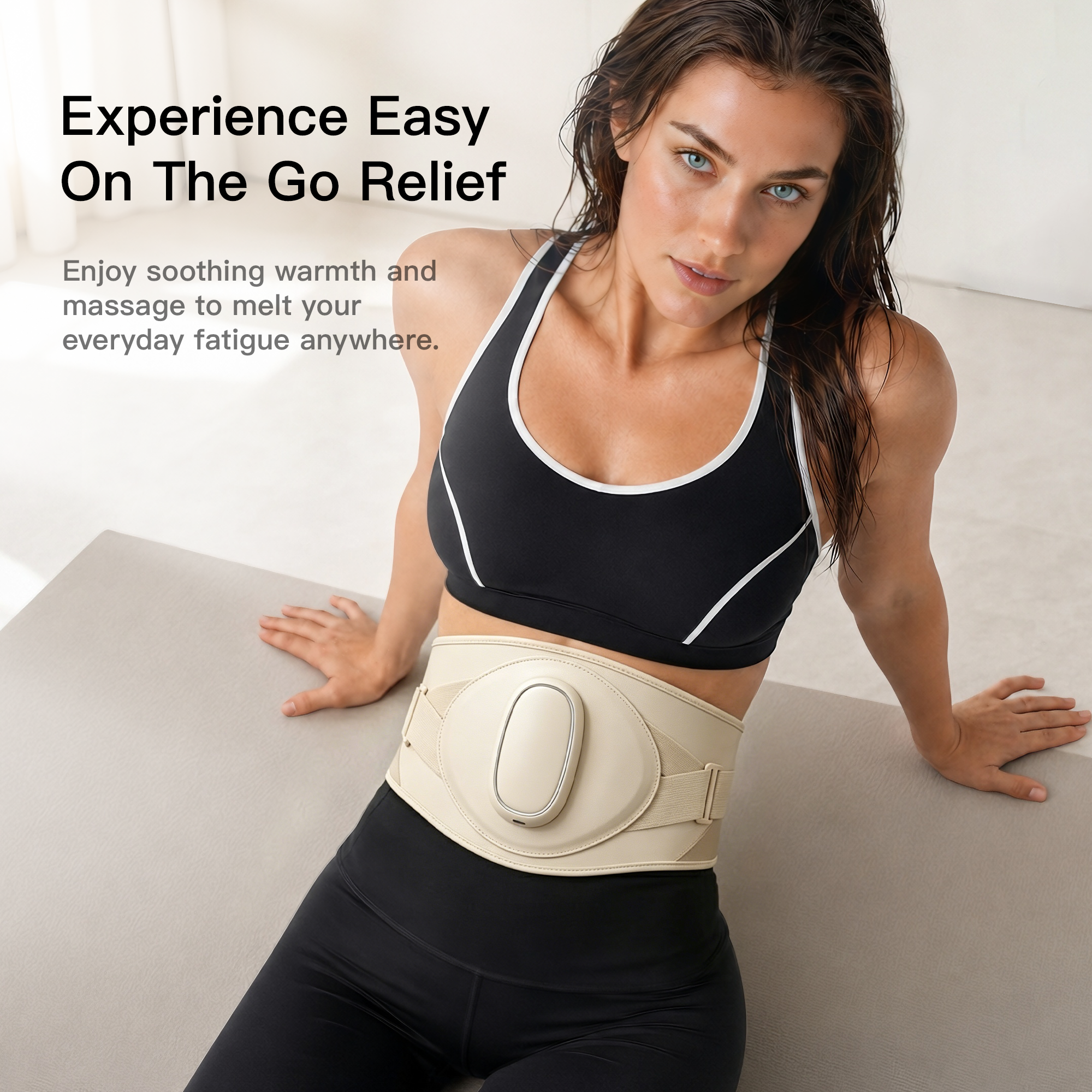 Swirise AeroHeat Compression Waist Massager