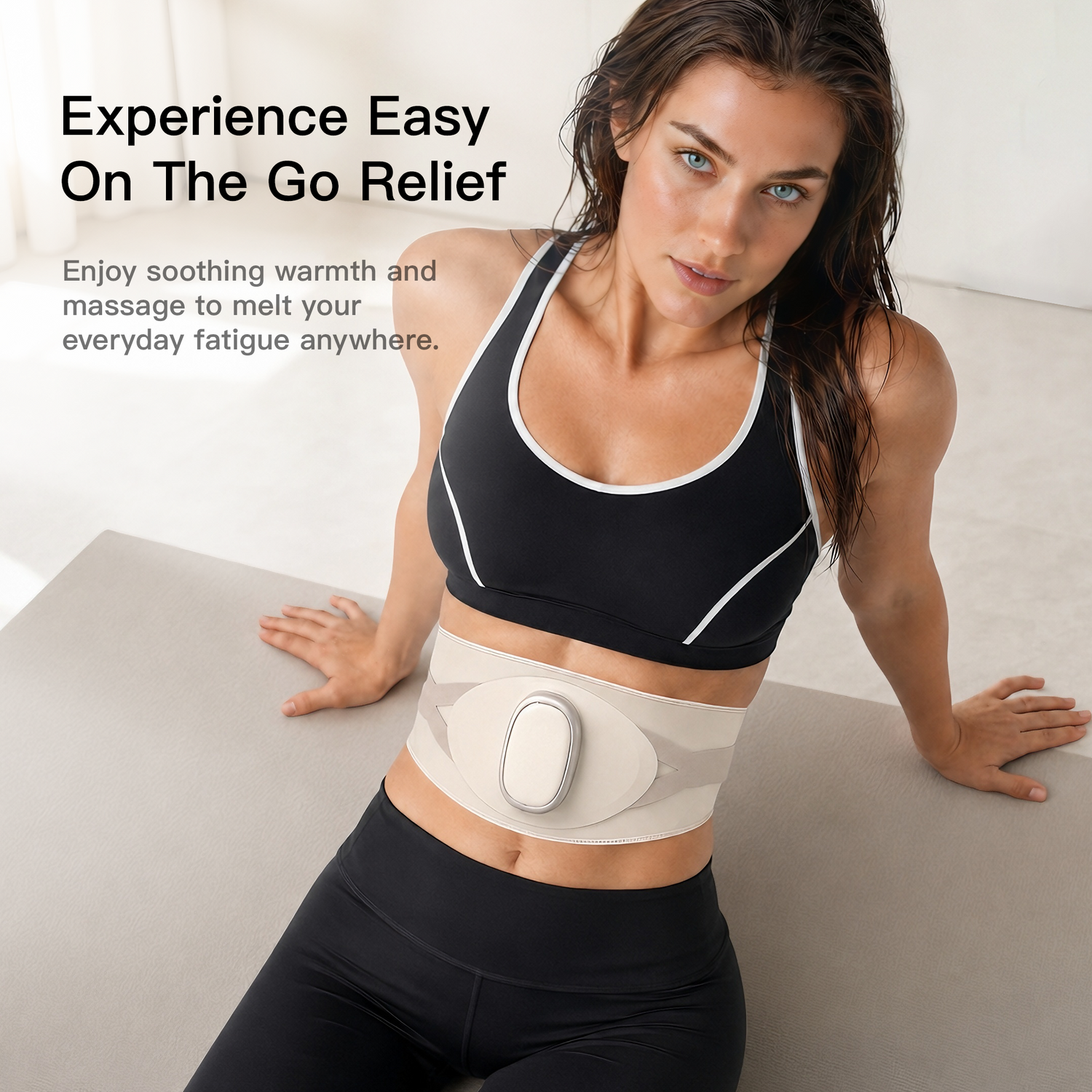 Swirise AeroHeat Compression Waist Massager
