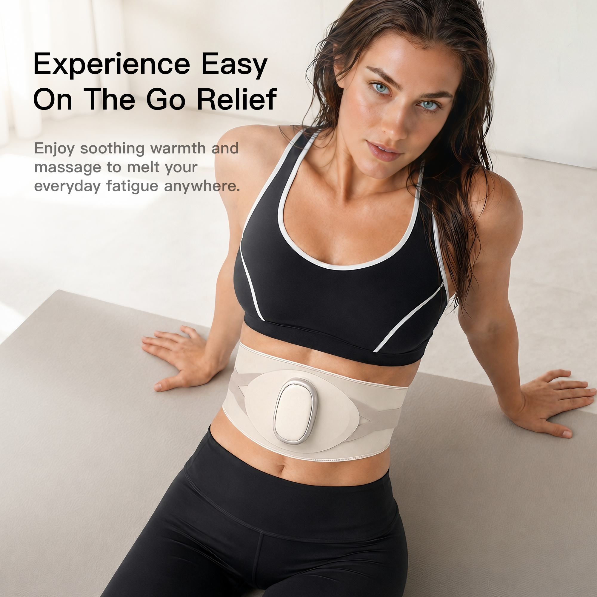 Swirise AeroHeat Compression Waist Massager