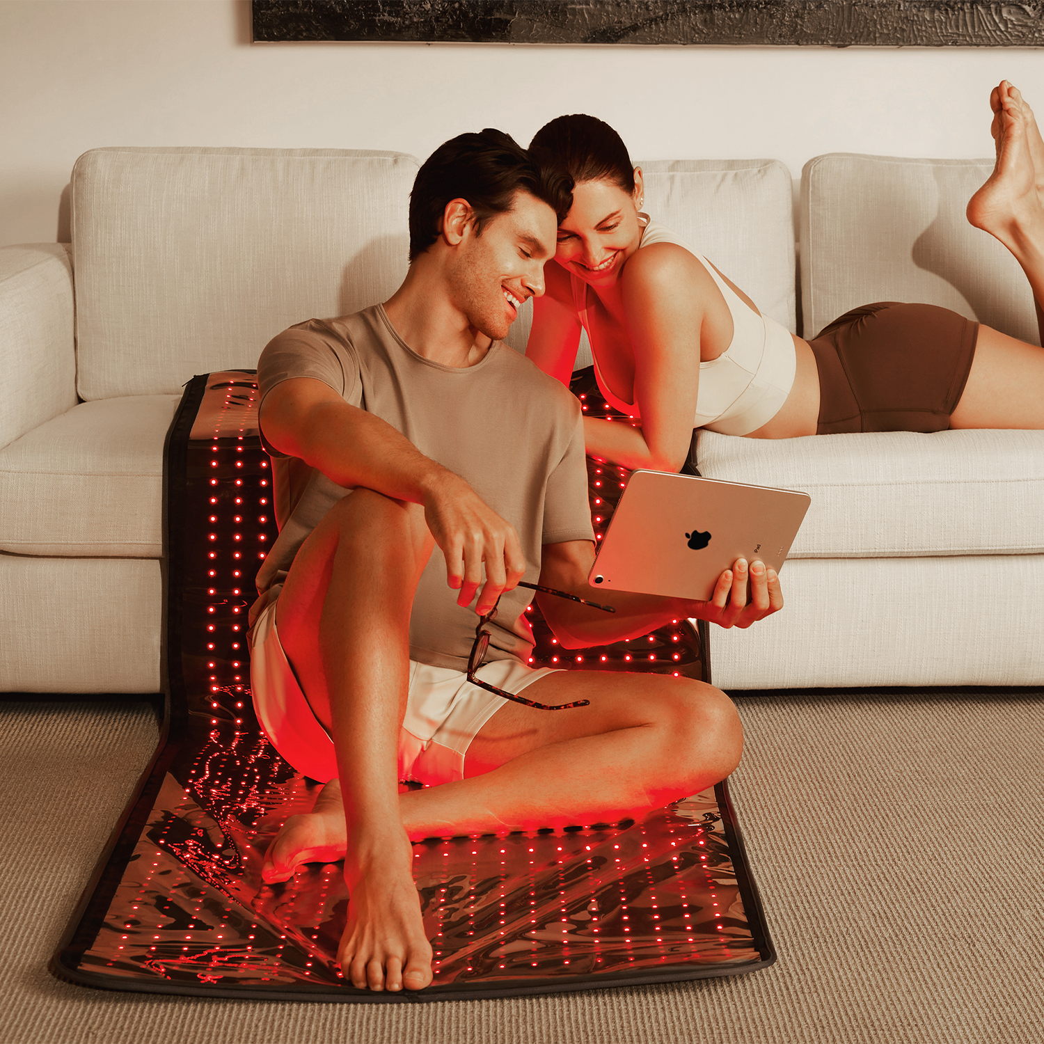 Red and Near-Infrared Light Therapy Mat