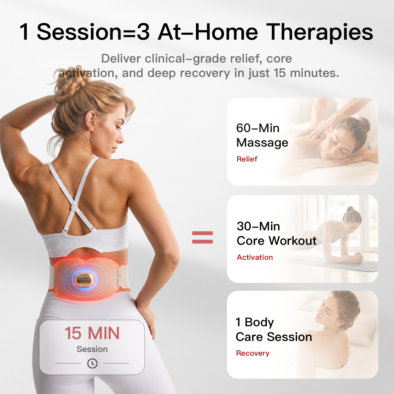 Swirise EMS Red Light Therapy Belt