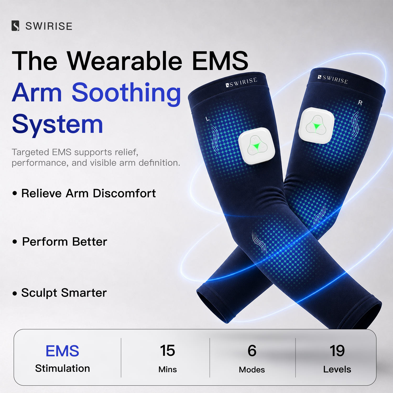 Swirise EMS Soothing Arm Sleeves