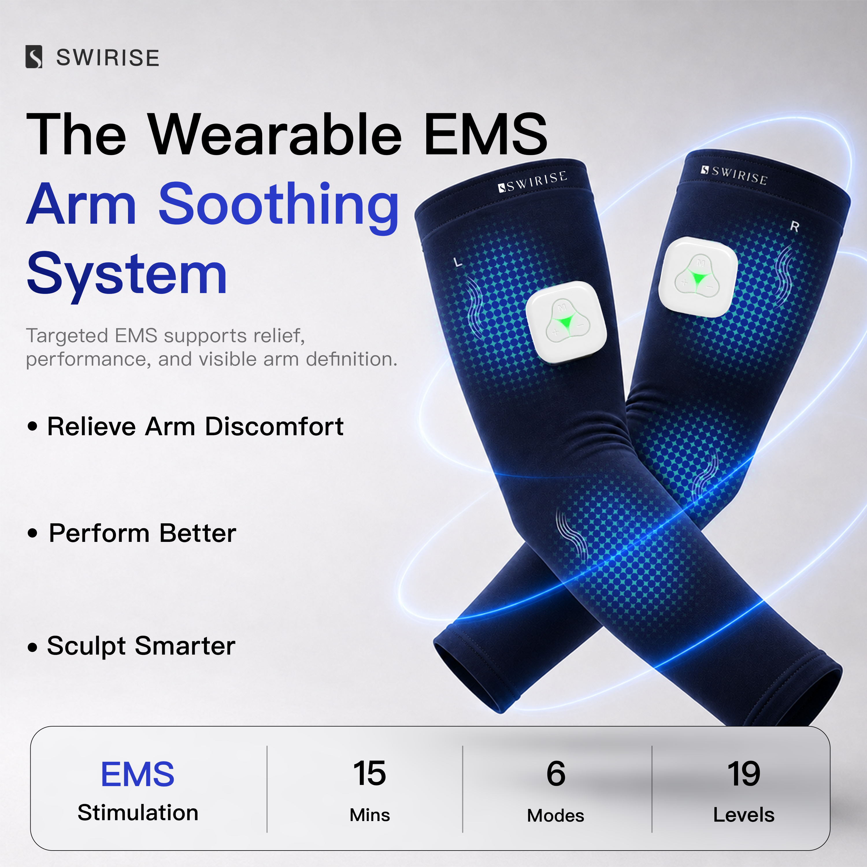 Swirise EMS Soothing Arm Sleeves