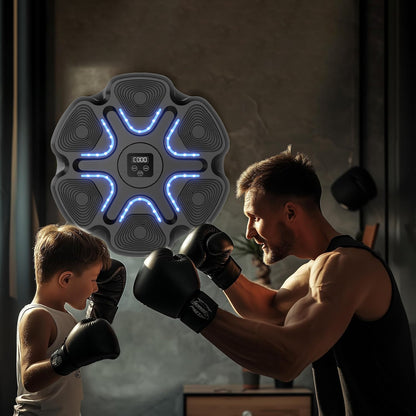 Swirise Music Boxing Machine with Boxing Gloves