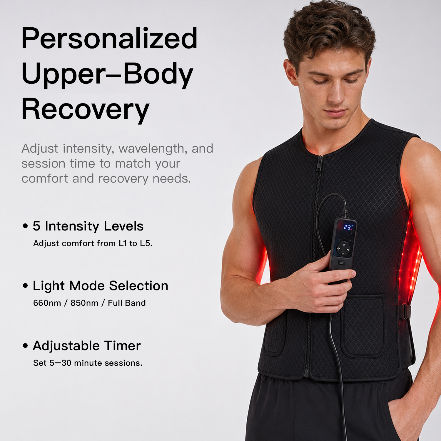 Swirise Red Light Therapy Vest