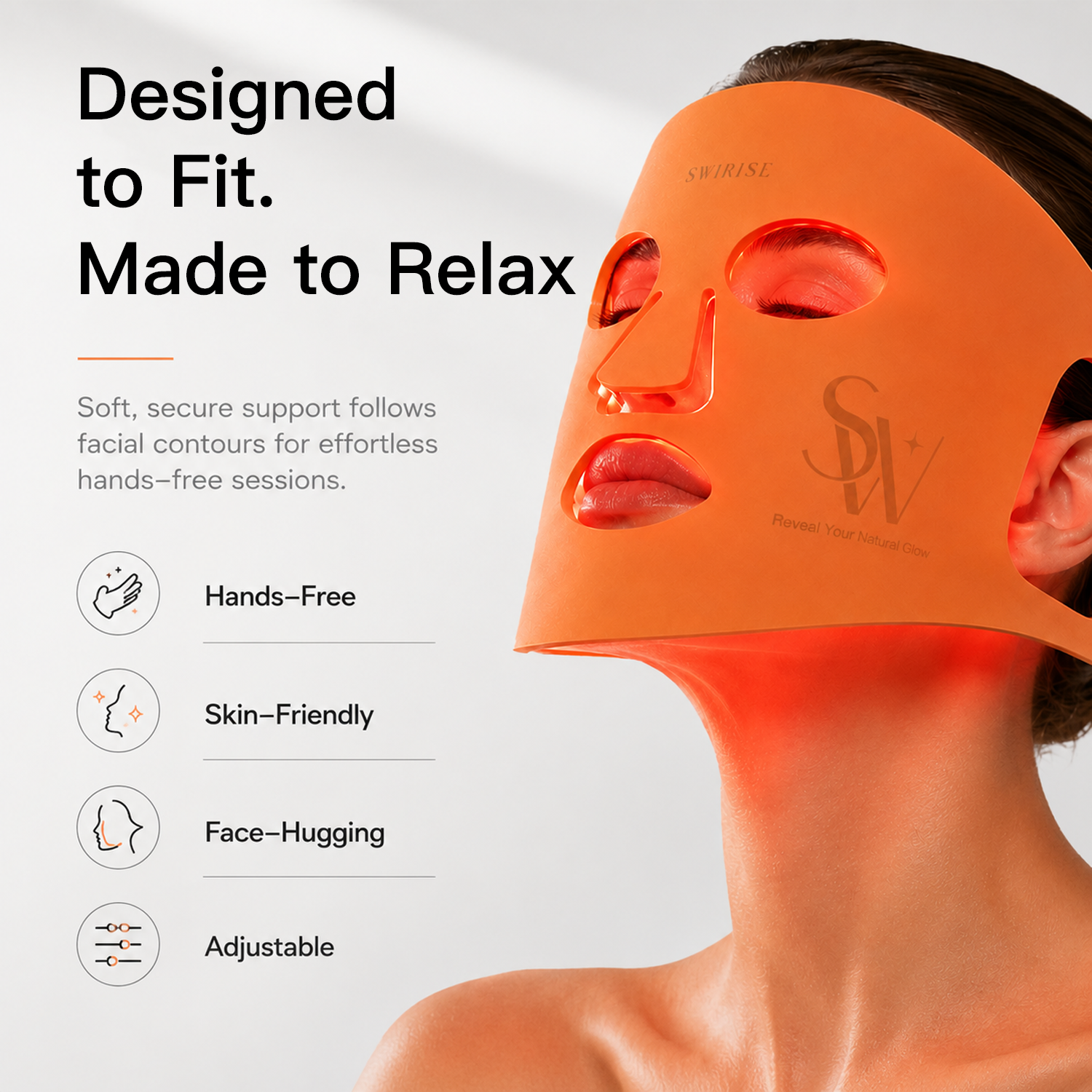Swirise Laser &amp; LED Light Therapy Mask