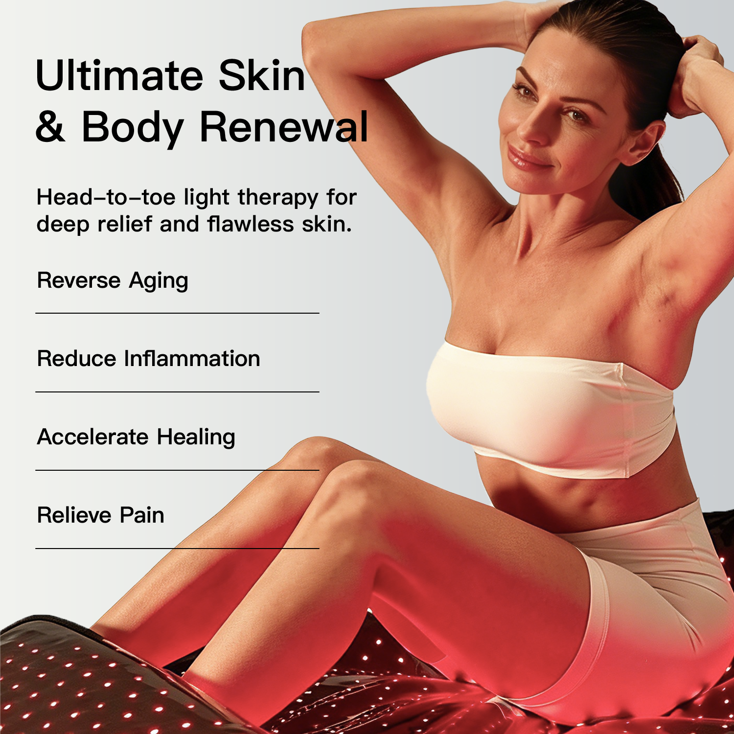 Swirise Red and Near-Infrared Light Therapy Bag Pro