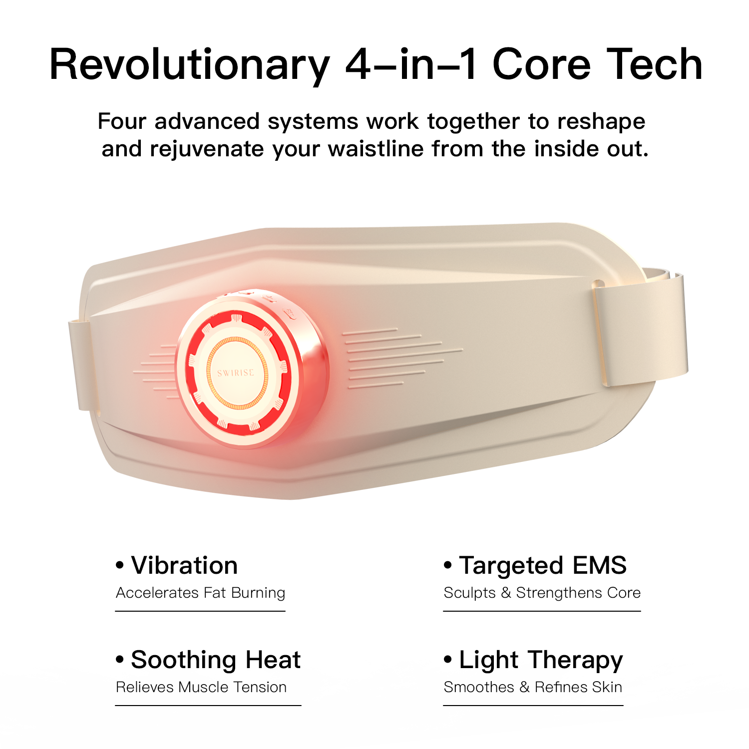 Swirise SlimCore 4-in-1 Toning Belt